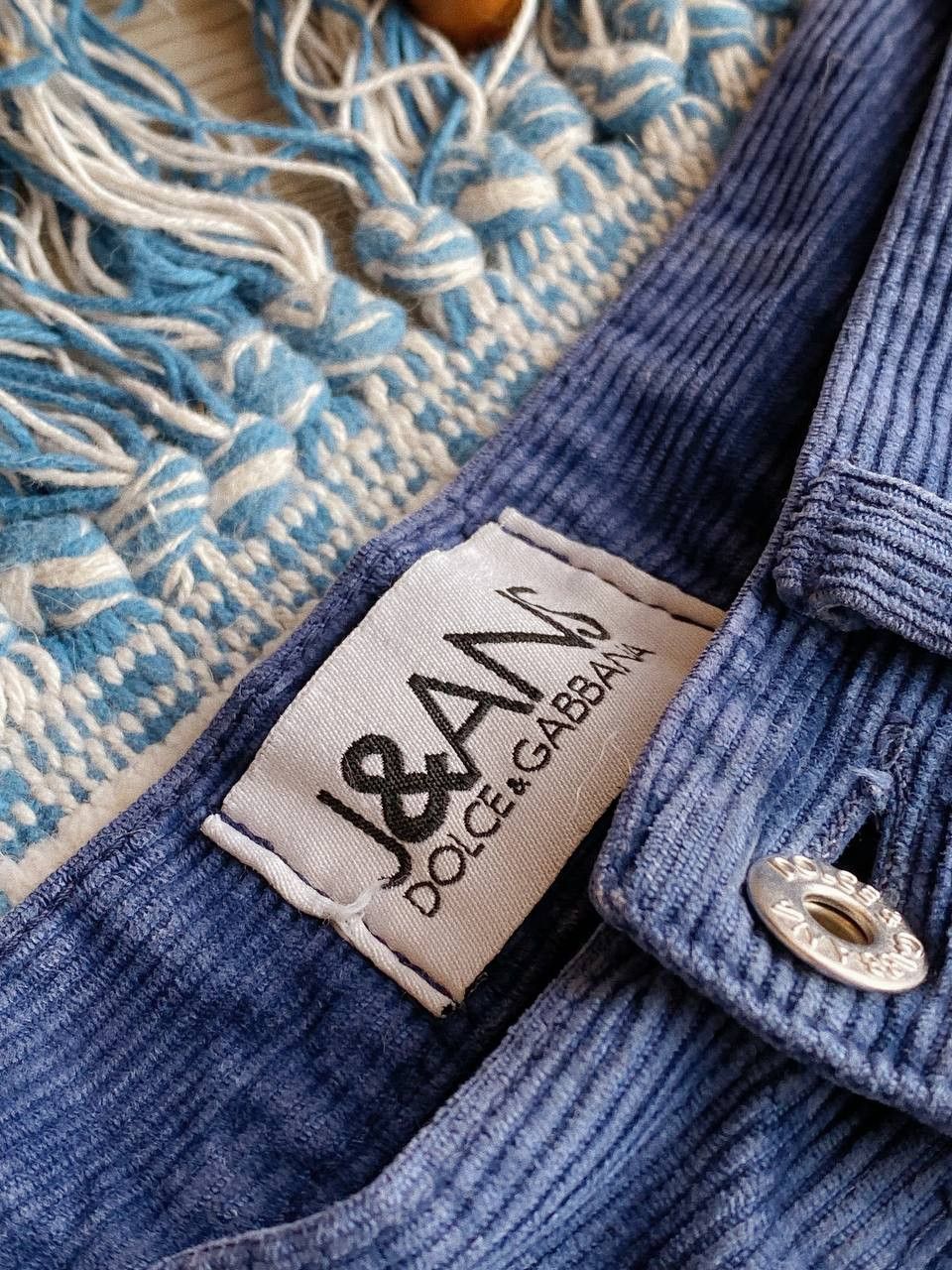 Dolce & Gabbana Dolce & Gabbana Jeans Corduroy Pants Blue Size US 36 / EU 52 - 5 Thumbnail