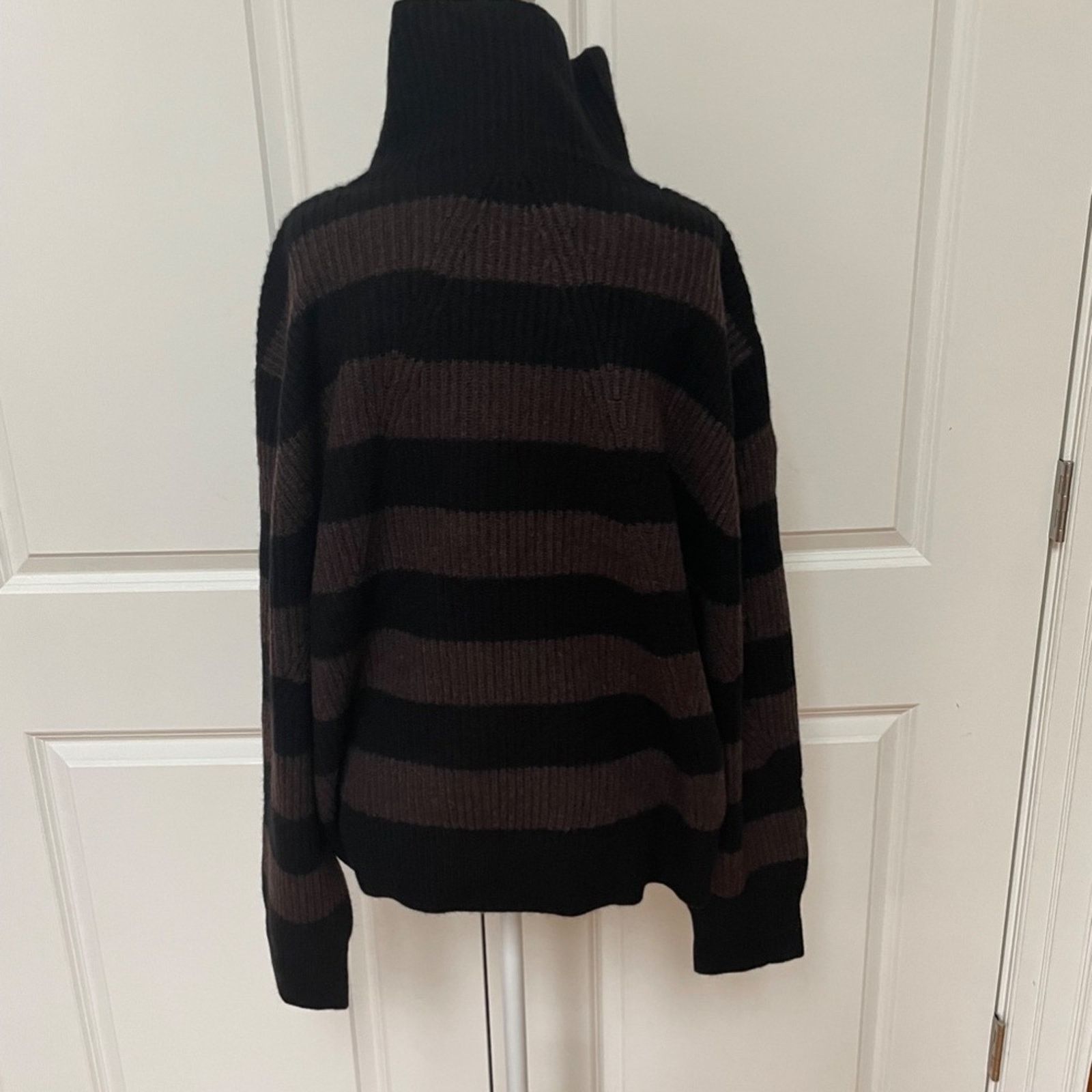 Rag & Bone Pierce Cashmere Wide Striped Turtleneck Sweater - Rag&Bone Size S / US 4 / IT 40 - 10 Thumbnail