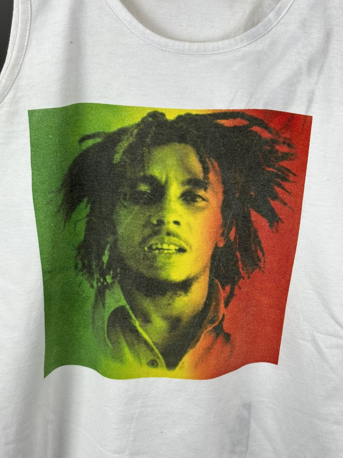 Bob Marley Vintage Bob Marley Jersey T Shirt Sleeveless Size US M / EU 48-50 / 2 - 5 Thumbnail