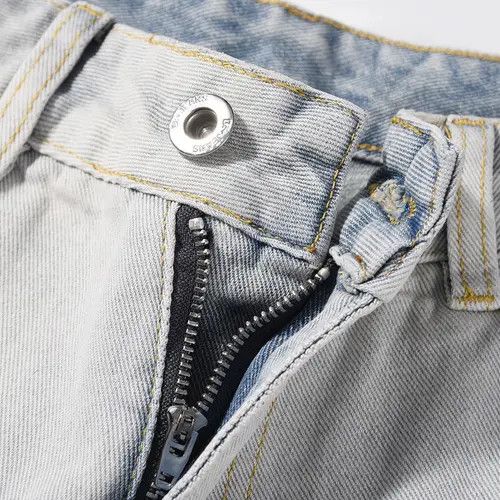 Jean fade washed pattern jeans Size US 28 / EU 44 - 4 Thumbnail