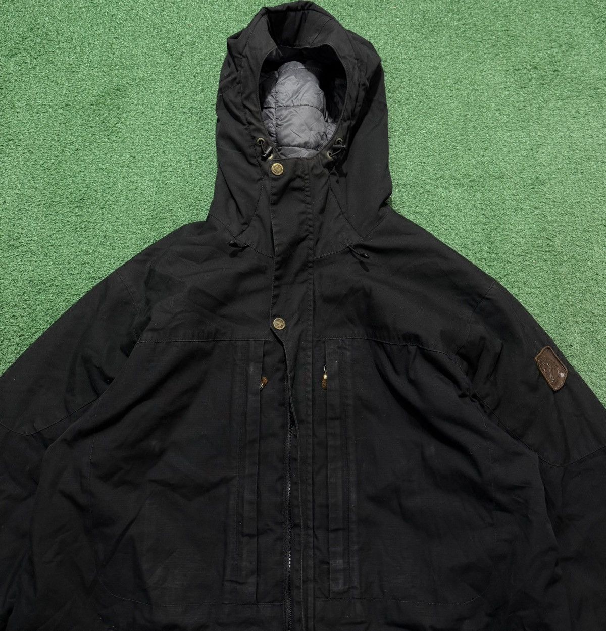 Fjallraven Fjallraven Skogso Black Parka Jacket G-1000 Size US L / EU 52-54 / 3 - 5 Thumbnail