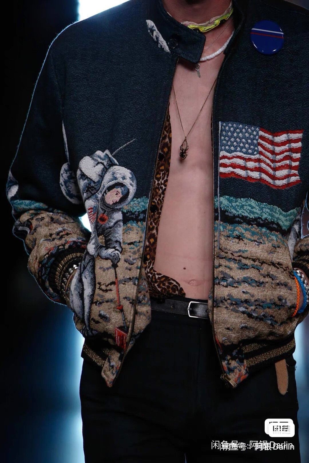 Saint Laurent Paris Saint laurent Astronaut jacket 2501-Nextarrow Size US S / EU 44-46 / 1 - 6 Thumbnail