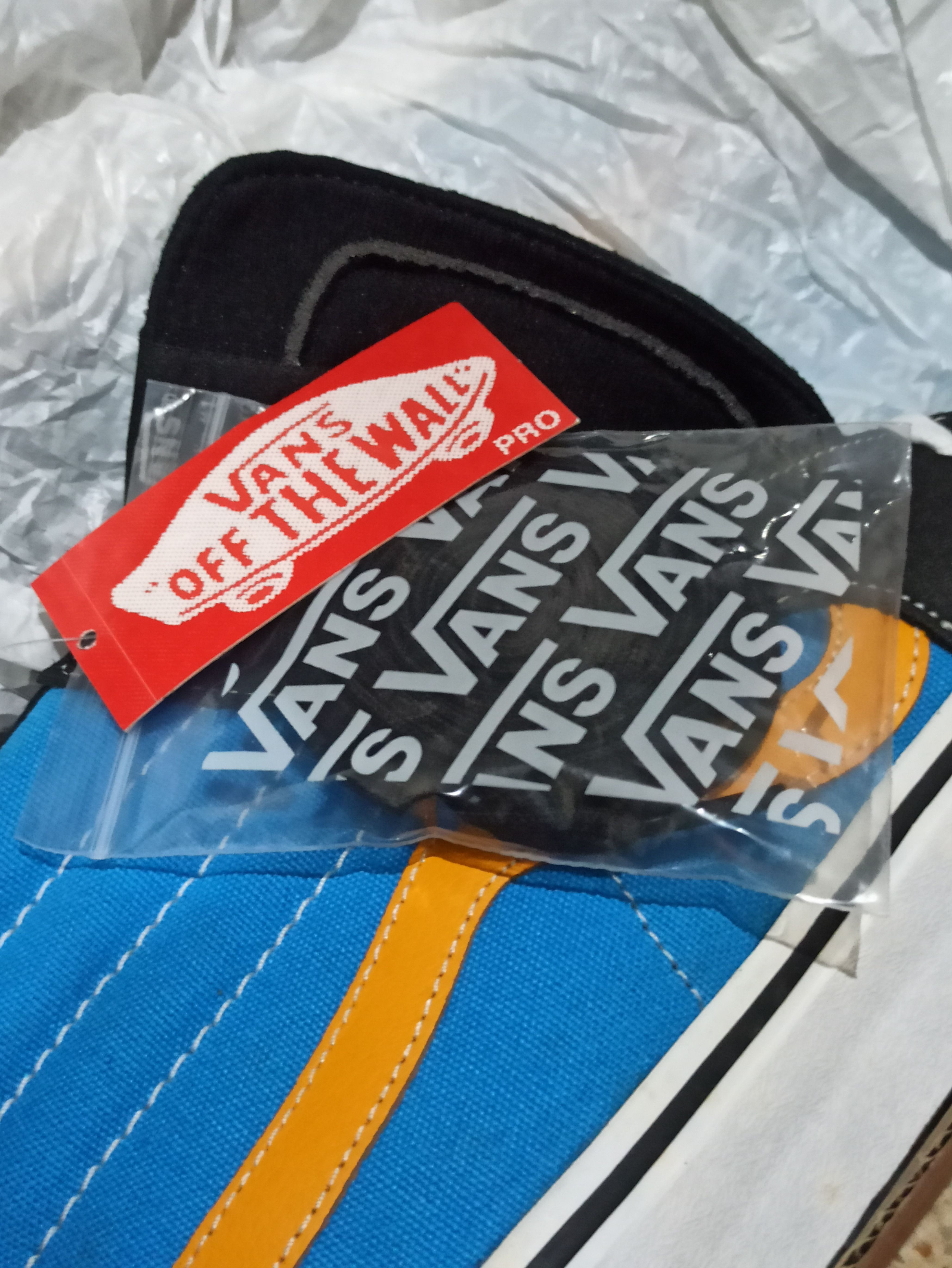 Vans Vans Sk8 Hi knee Slide Black Blue Size US 10 / EU 43 - 8 Thumbnail