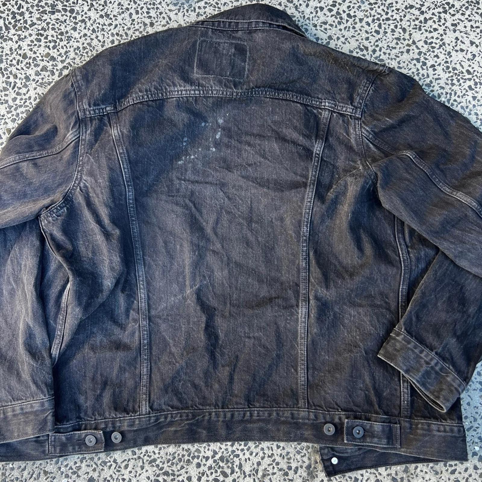 Levi's Vintage Levi’s Black Denim Jacket 🧥 Size US XL / EU 56 / 4 - 6 Thumbnail