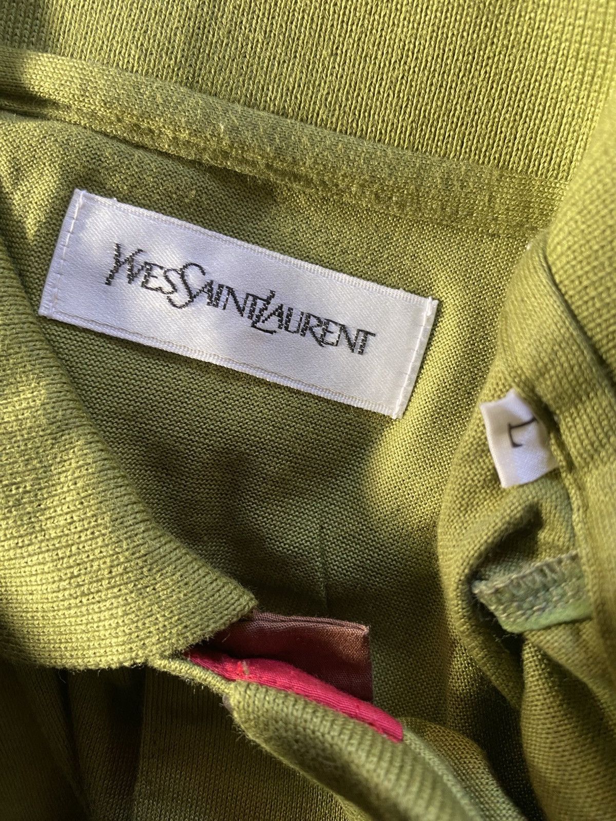 Yves Saint Laurent Yves Saint Laurent King of Hearts Polo Shirt Size US L / EU 52-54 / 3 - 6 Thumbnail