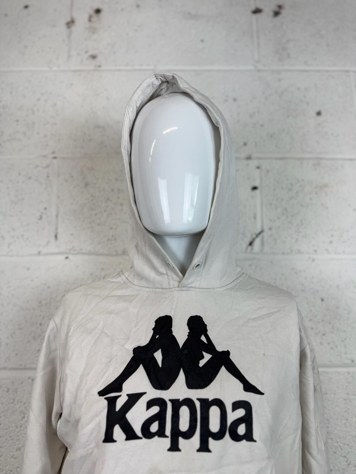 Kappa Kappa White Hoodie with Logo Print Mens Size M Size US M / EU 48-50 / 2 - 4 Thumbnail