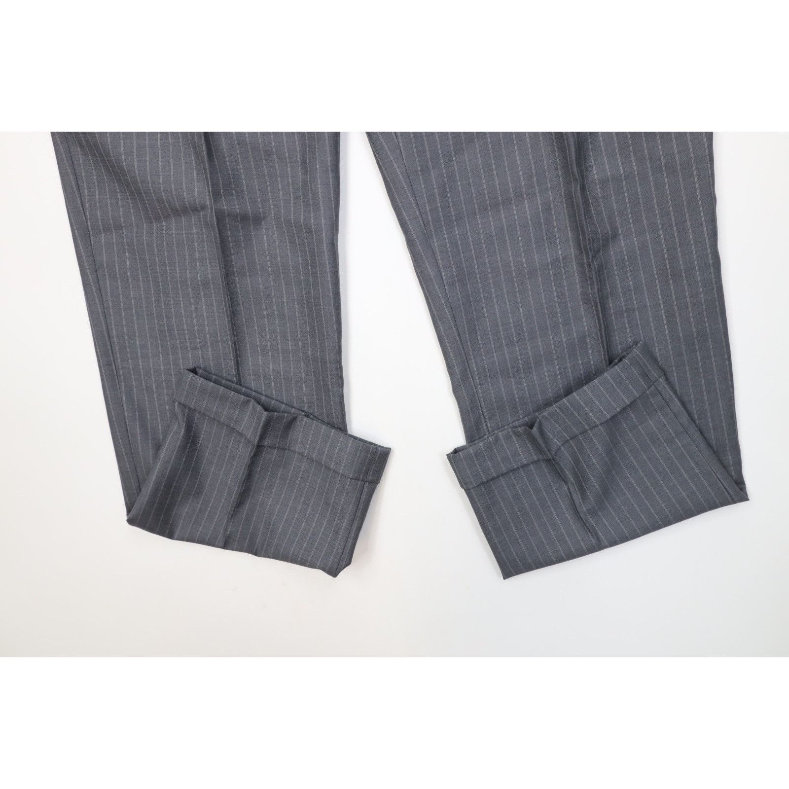 Jos. A. Bank Jos A Bank Signature 2 Piece Wool Silk Striped Suit Size 40R - 14 Thumbnail