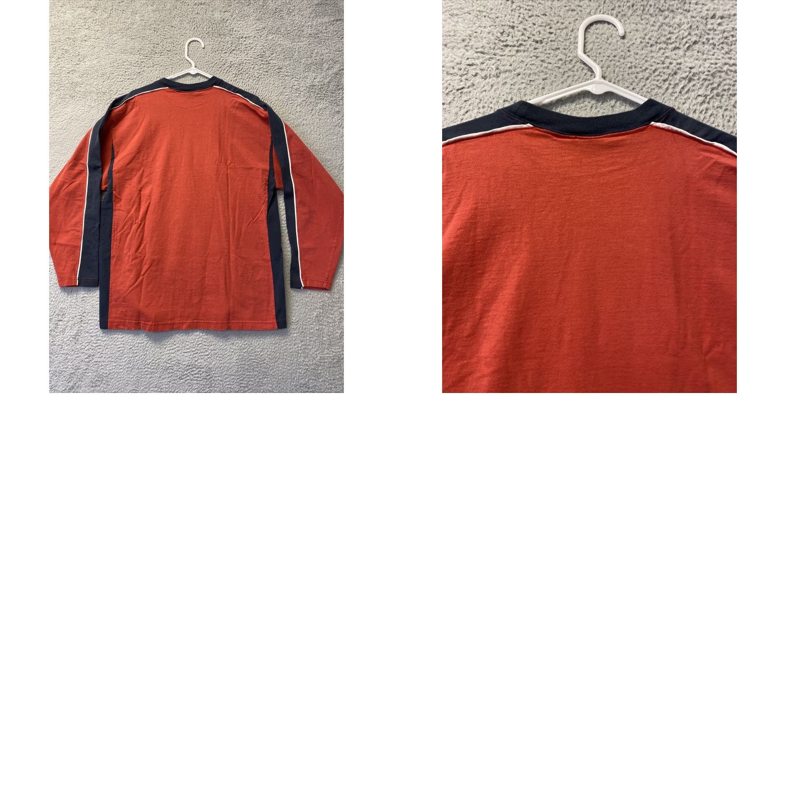 Vintage BUM Men's Long Sleeve Red Crew Neck Casual T-Shirt XL Outdoors 96-13 Size US XL / EU 56 / 4 - 8 Thumbnail