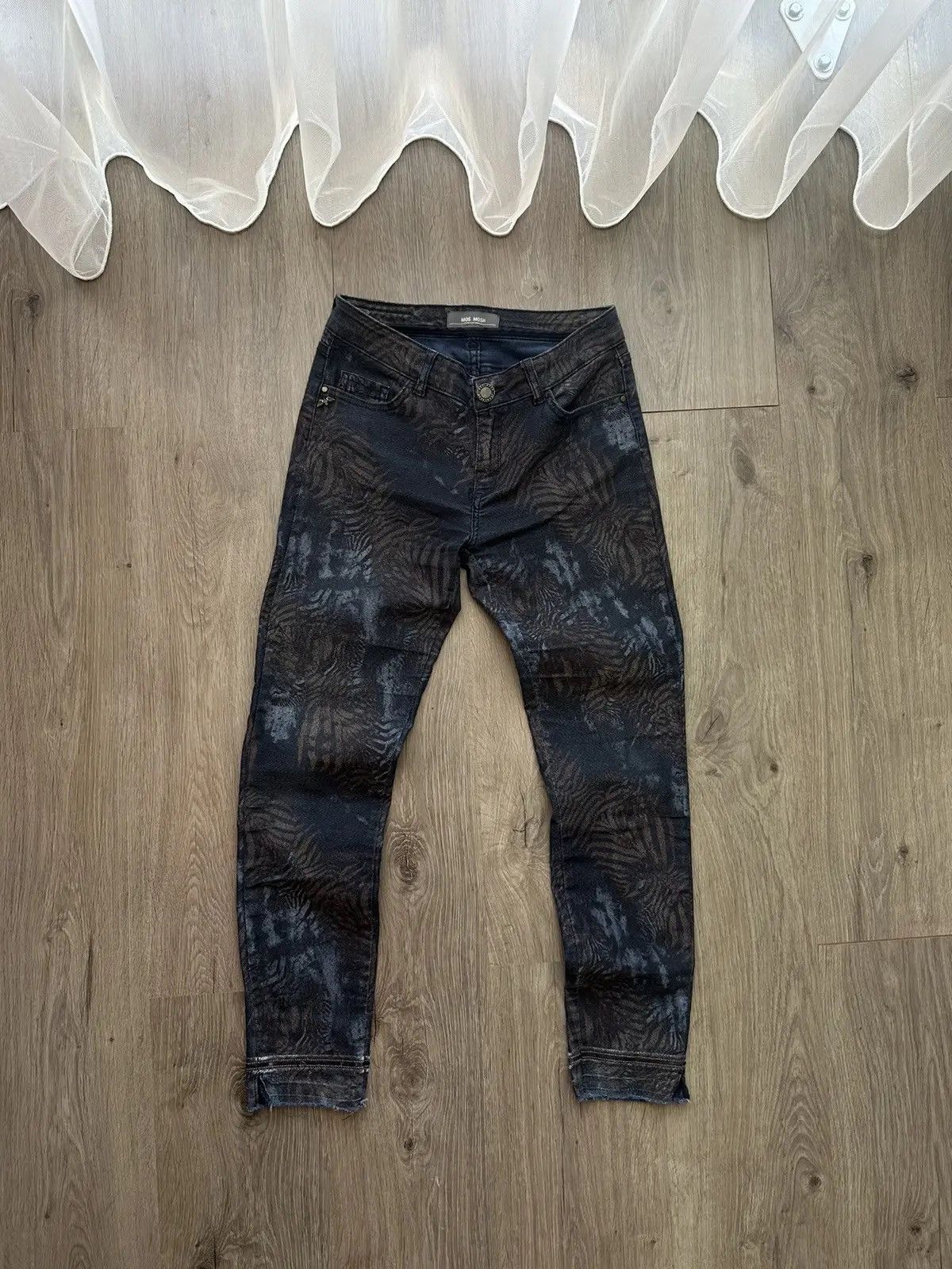 Vintage Vintage Mos Mosh Cool Summer Printed Denim Pants Size 26" / US 2 / IT 38 - 12 Thumbnail