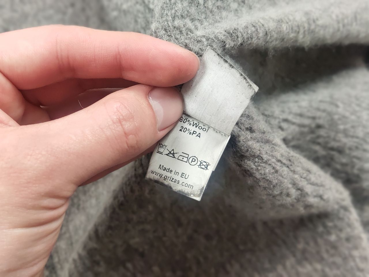 Other Grizas Design Garment Dyed Gray Oversized Jacket Silk Wool Size M / US 6-8 / IT 42-44 - 17 Thumbnail
