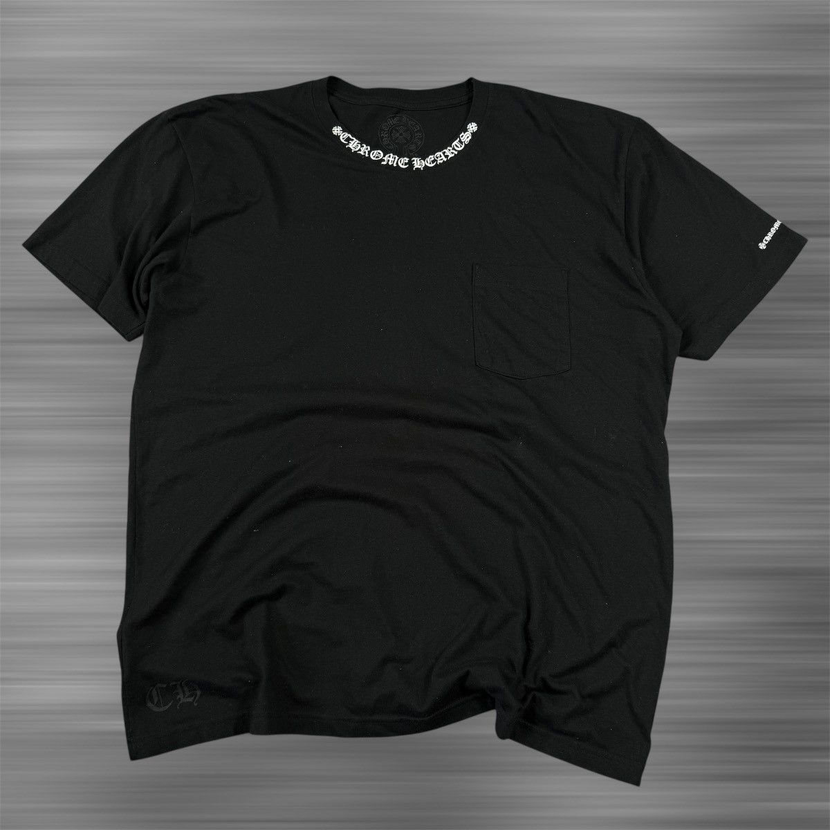 Chrome Hearts Neck Logo T Shirt | Grailed