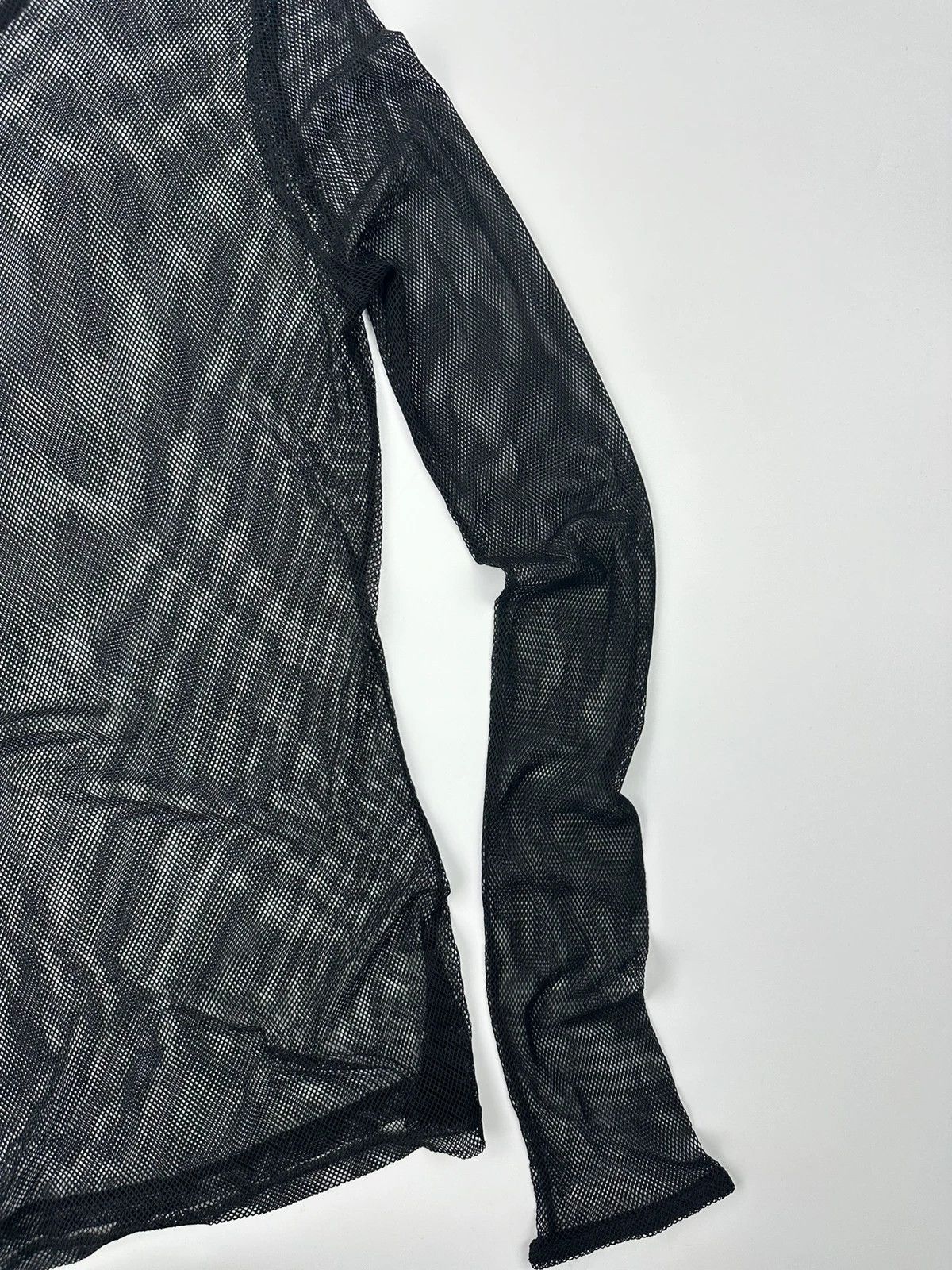Dolce & Gabbana Dolce Gabbana 00’s Black Mesh Longsleeves Size M / US 6-8 / IT 42-44 - 7 Thumbnail