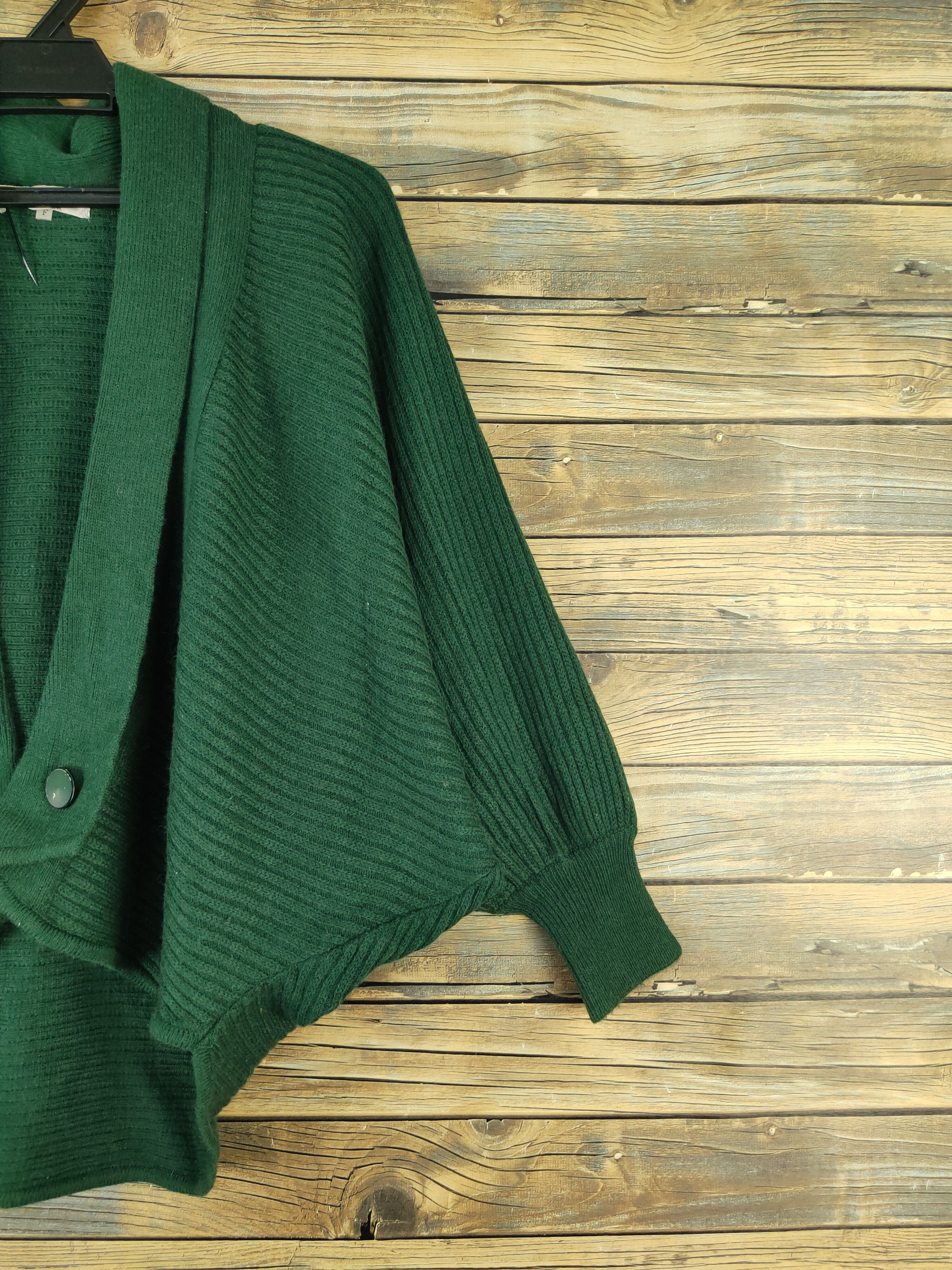 Vintage Gerbee vintage Green Knitwear Cardigan #W2108 Size M / US 6-8 / IT 42-44 - 6 Thumbnail