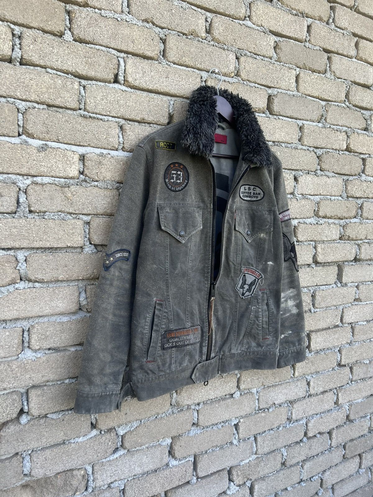 Levi's Levi's Red Tab Zipper Jacket Patches Skull Size US M / EU 48-50 / 2 - 5 Thumbnail