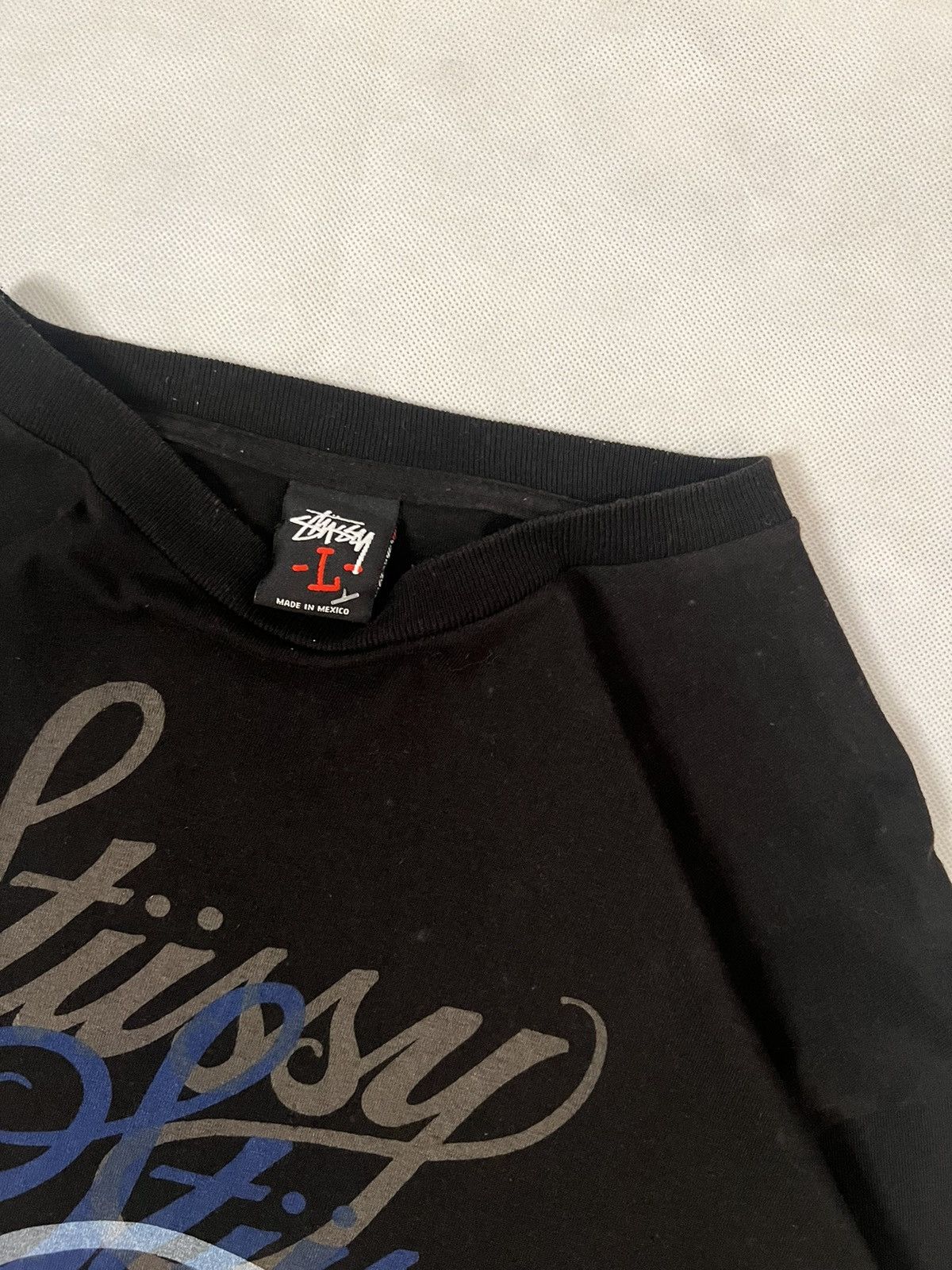 Stussy Vintage Stussy Skull Venice Brooklyn Black Tshirt Size US L / EU 52-54 / 3 - 3 Thumbnail