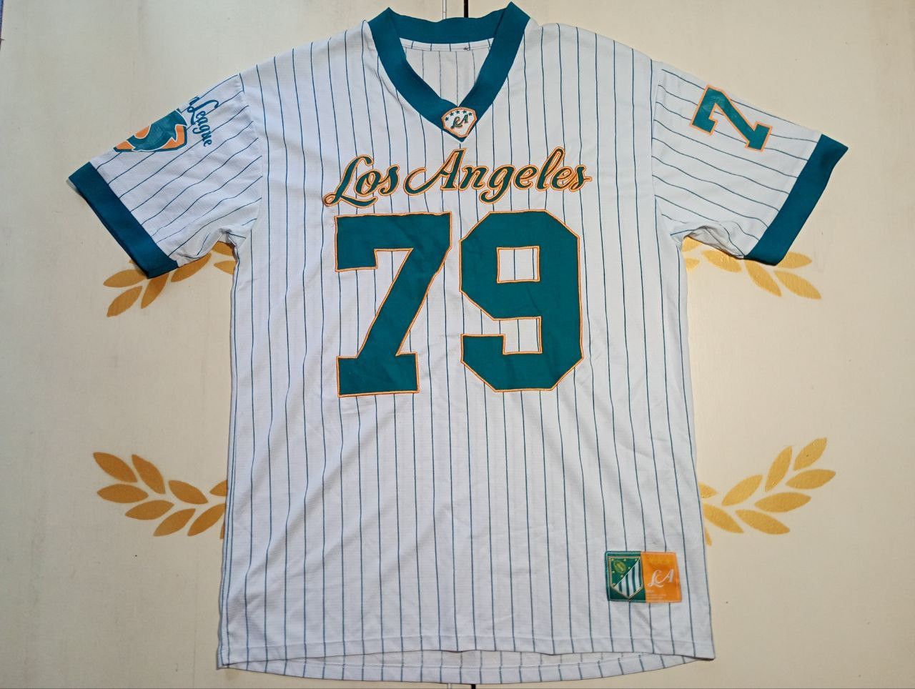 NFL FB Sister Los Angeles American League #79 Football Jersey Size US L / EU 52-54 / 3 - 4 Thumbnail