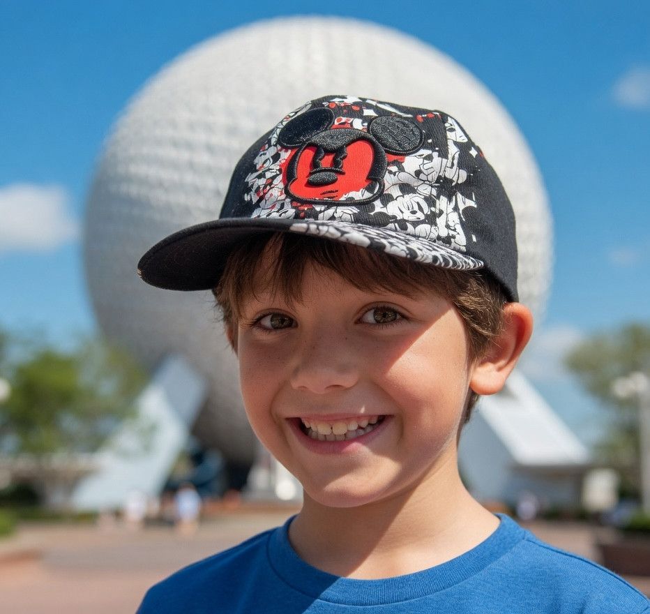 Disney Disney Parks Mickey Mouse Youth Hat Cap Collage Sketch Size ONE SIZE - 1 Thumbnail