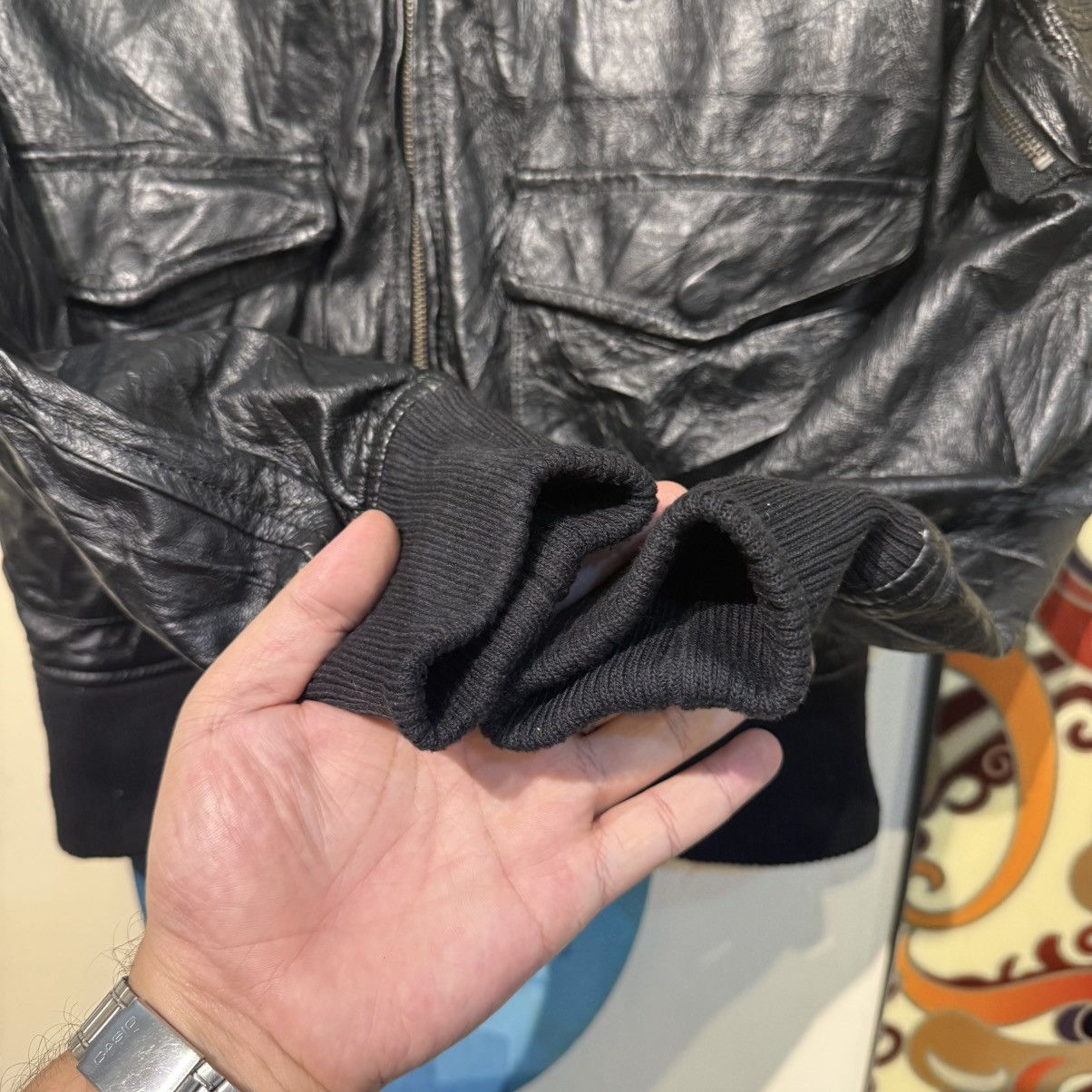 Philipp Plein Vintage Philipp Plein Leather Jacket Wildboar Size US M / EU 48-50 / 2 - 6 Thumbnail