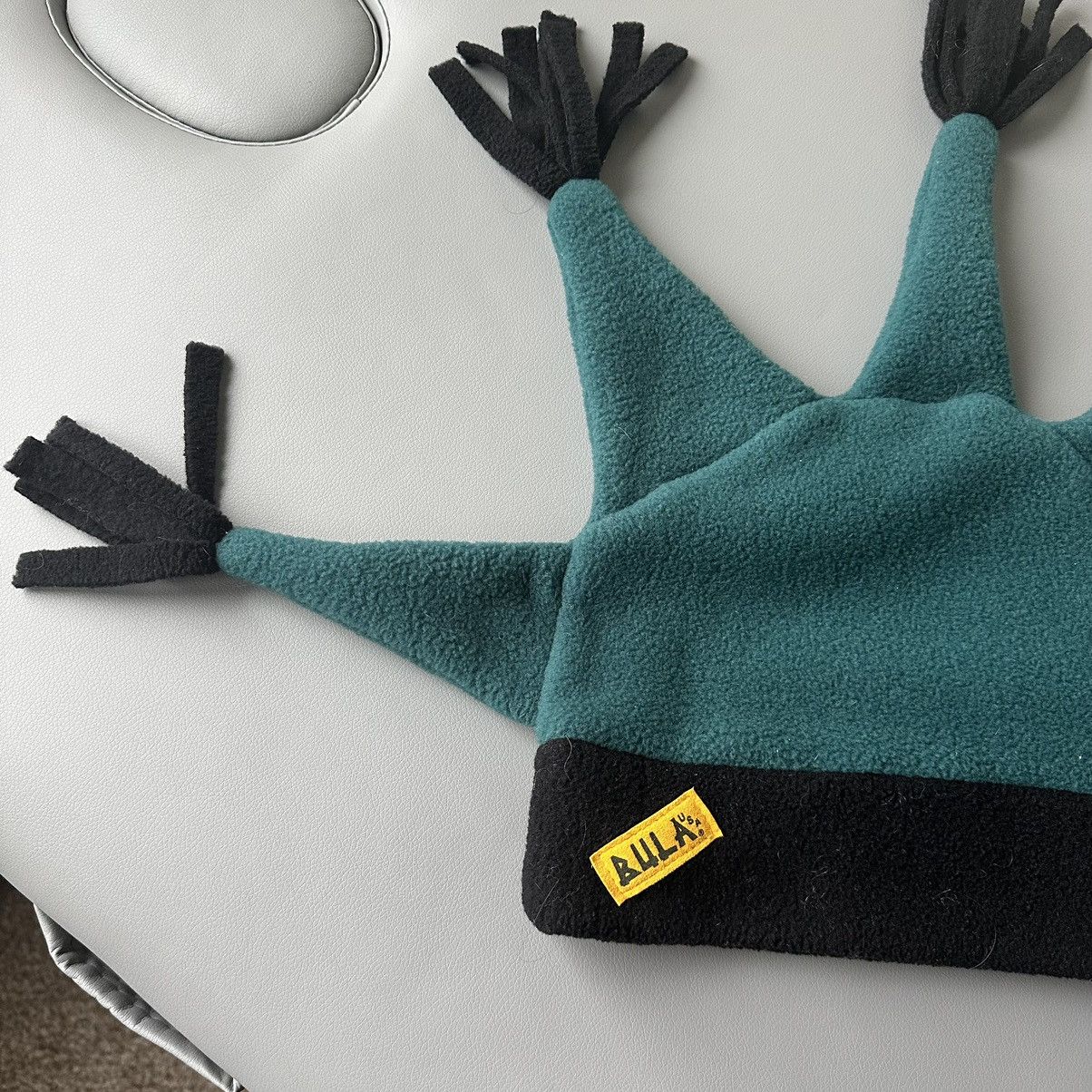 Vintage Crazy Rare Vintage 90s Bula Fleece Mohawk Spikes Ski Beanie Size ONE SIZE - 3 Thumbnail