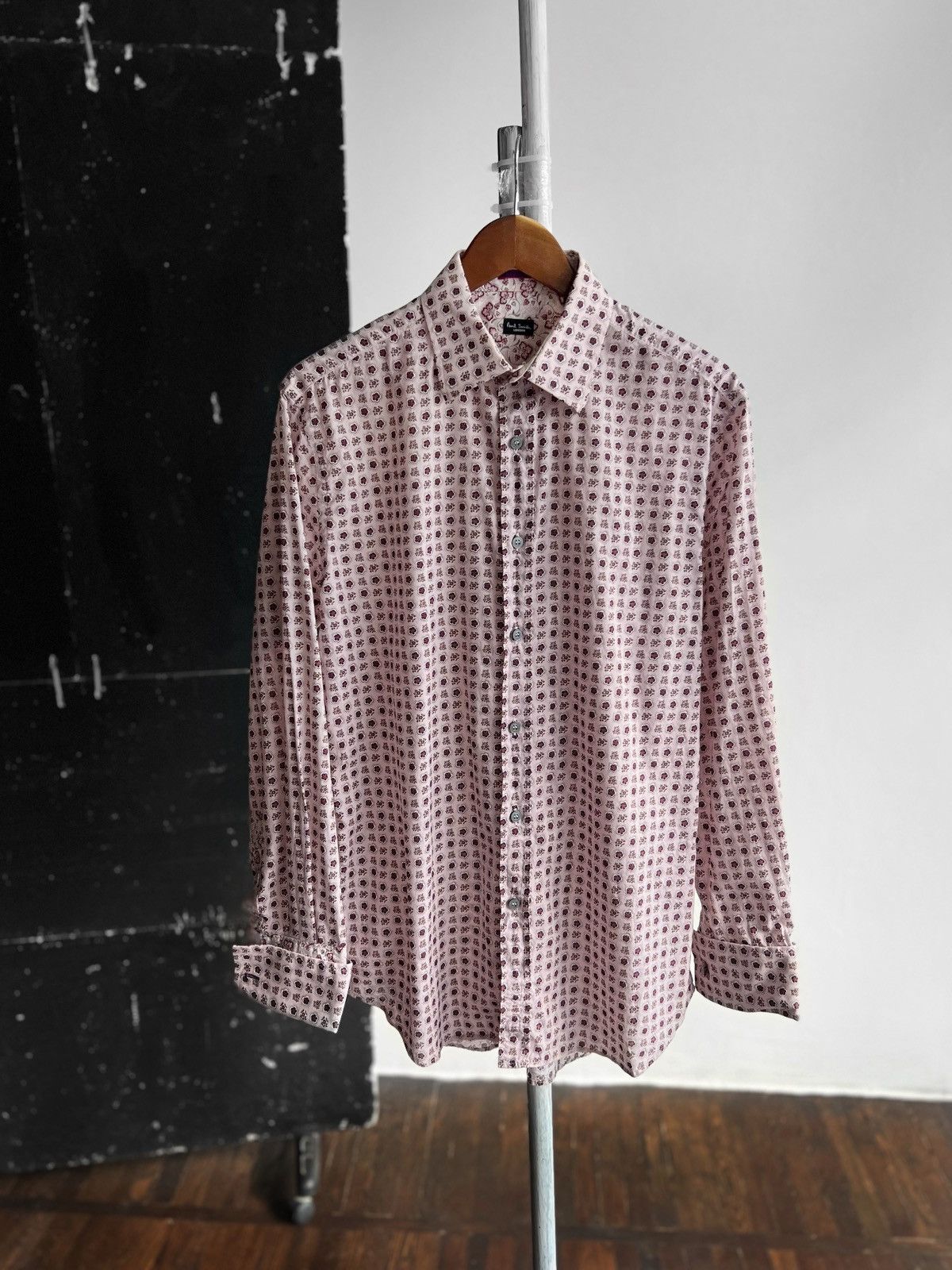 Designer × Paul Smith Paul Smith London Mens Button Up Long Sleeve Printed Shirt Size US M / EU 48-50 / 2 - 1 Thumbnail