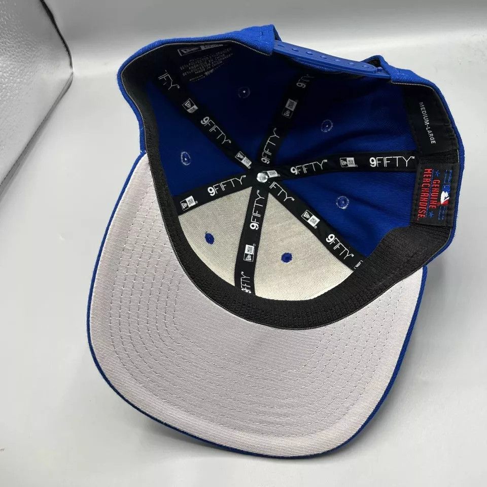 New Era Chicago Cubs Hat Men M-L 9Fifty New Era Snap Back Cap New Size ONE SIZE - 7 Thumbnail