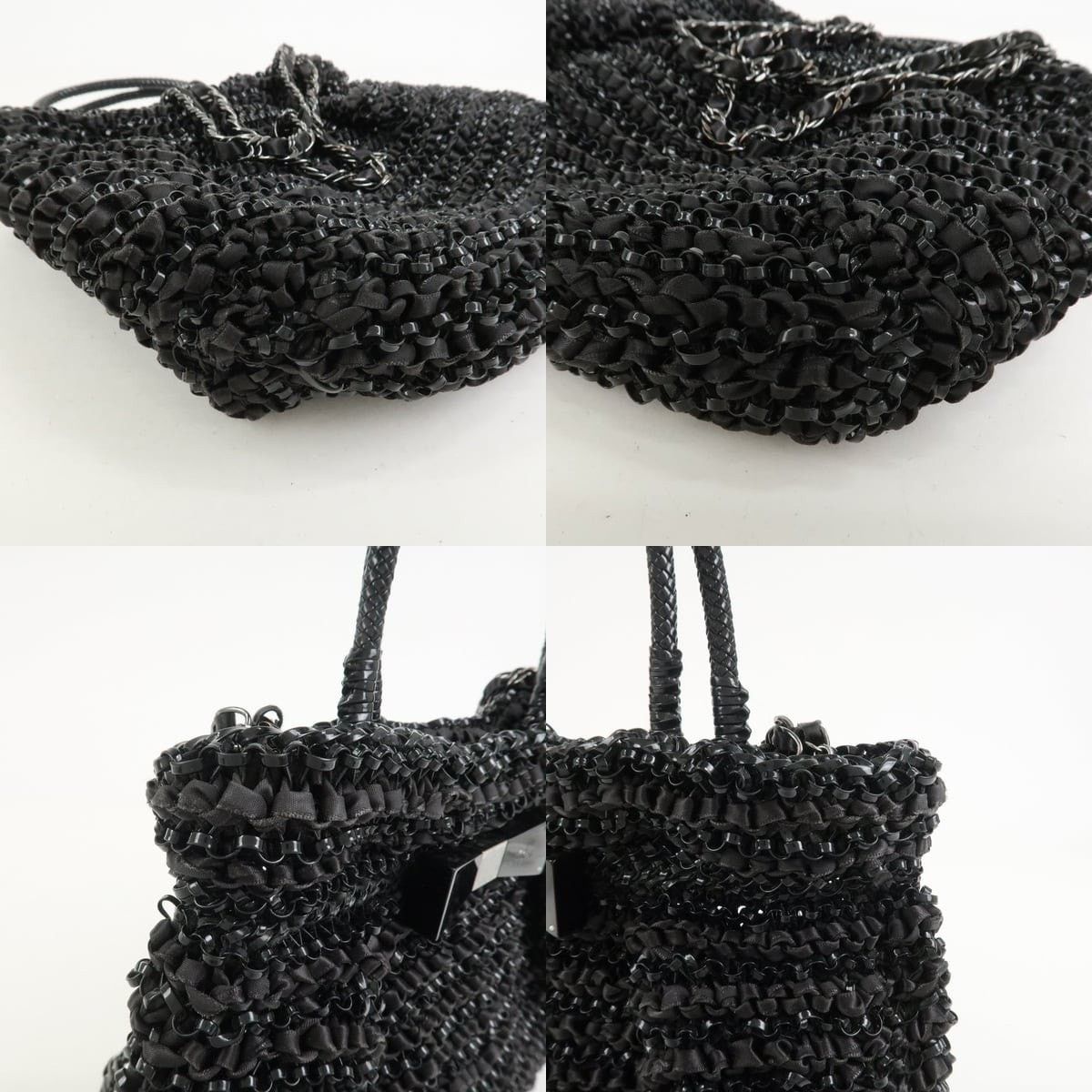 ANTEPRIMA Anteprima Wire Bag PVC Shoulder Black Size ONE SIZE - 5 Thumbnail