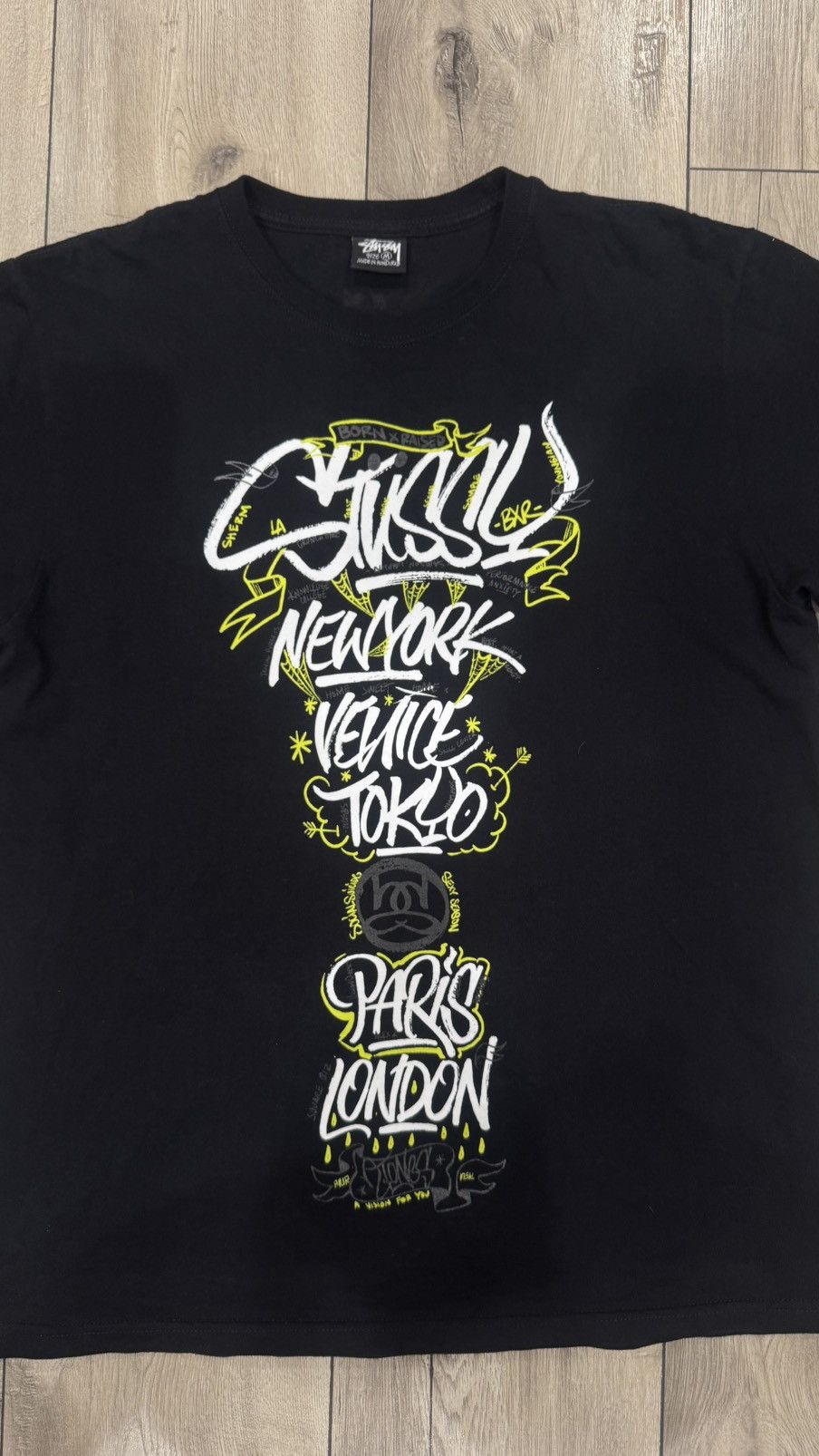 Stussy Stussy Born x Raised Raised Handystyles Tee Size US M / EU 48-50 / 2 - 2 Thumbnail