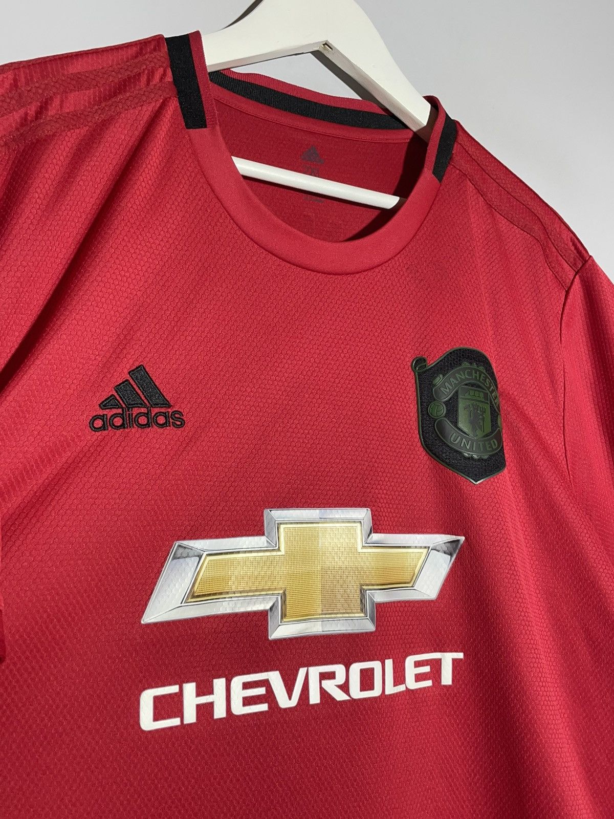 Adidas #18 Fernandes Manchester United Adidas 2019/20 Home Jersey Size US XXL / EU 58 / 5 - 4 Thumbnail