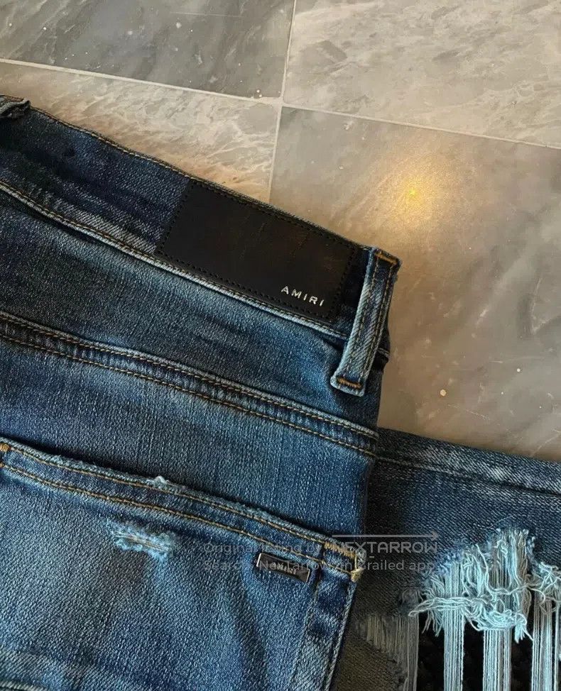 Amiri Amiri Size 30 Phantom blue mx1 jeans Size US 30 / EU 46 - 3 Thumbnail