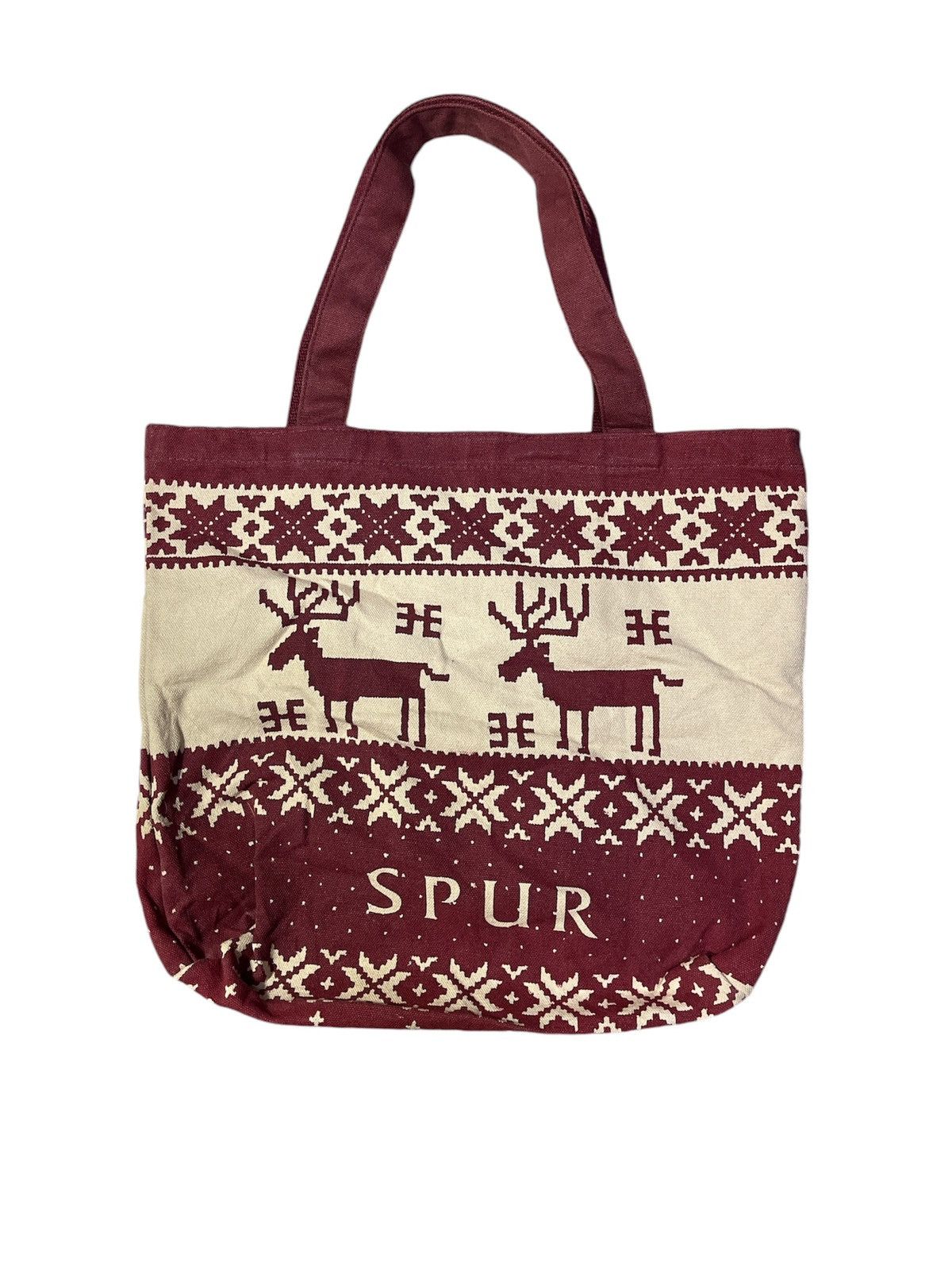 Dolce & Gabbana Dolce & Gabbana Reindeer Canvas Tote Bag Size ONE SIZE - 2 Thumbnail