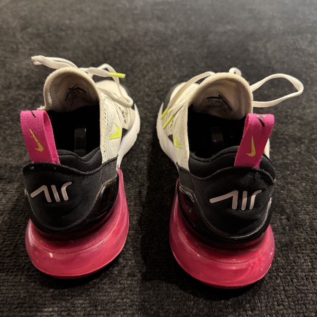 Nike Nike white and pink airmax 270 Size US 8.5 / EU 41-42 - 4 Thumbnail
