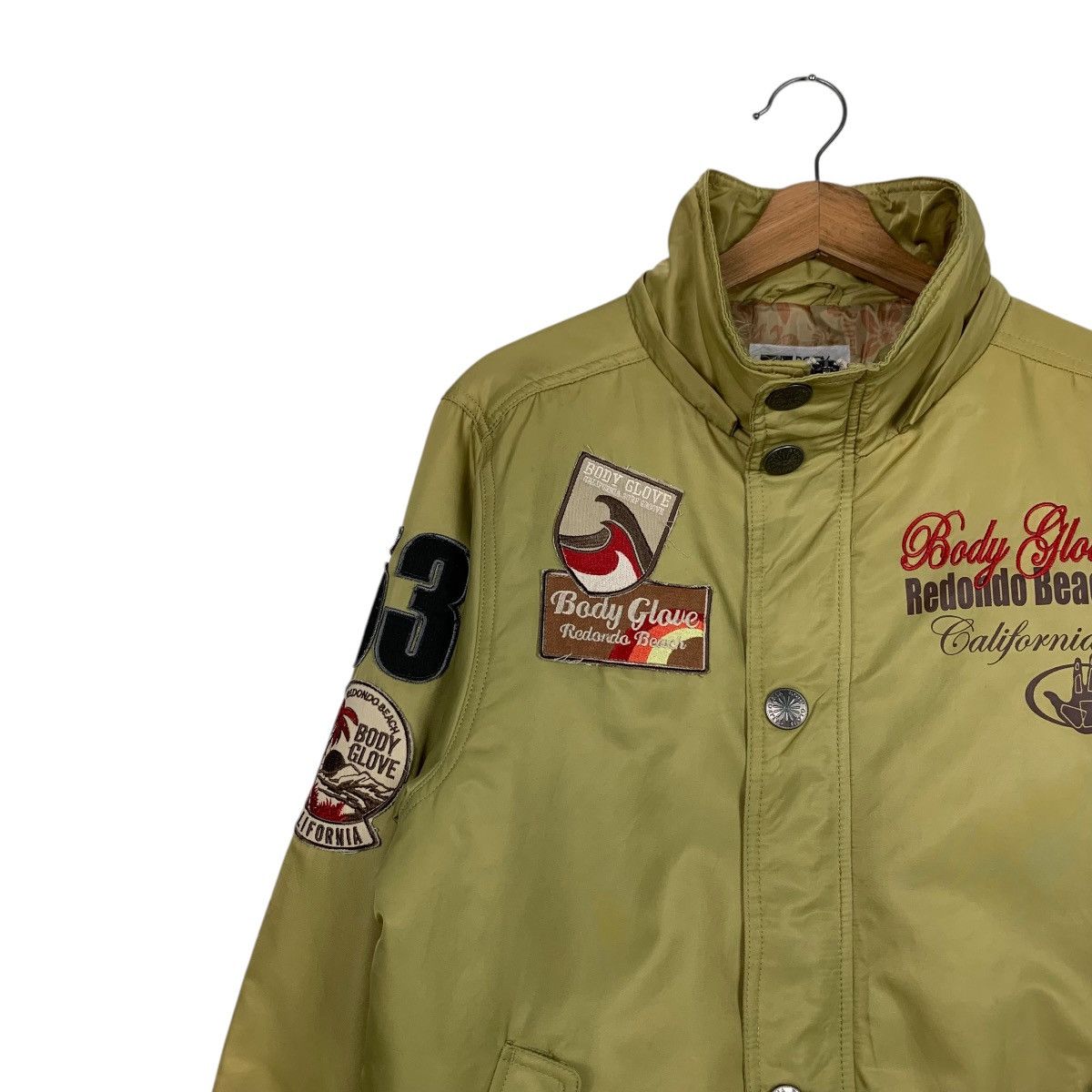 Body Glove BODY GLOVE Surfing Pioneer Big Logo Jacket #2644-C118 Size US M / EU 48-50 / 2 - 5 Thumbnail