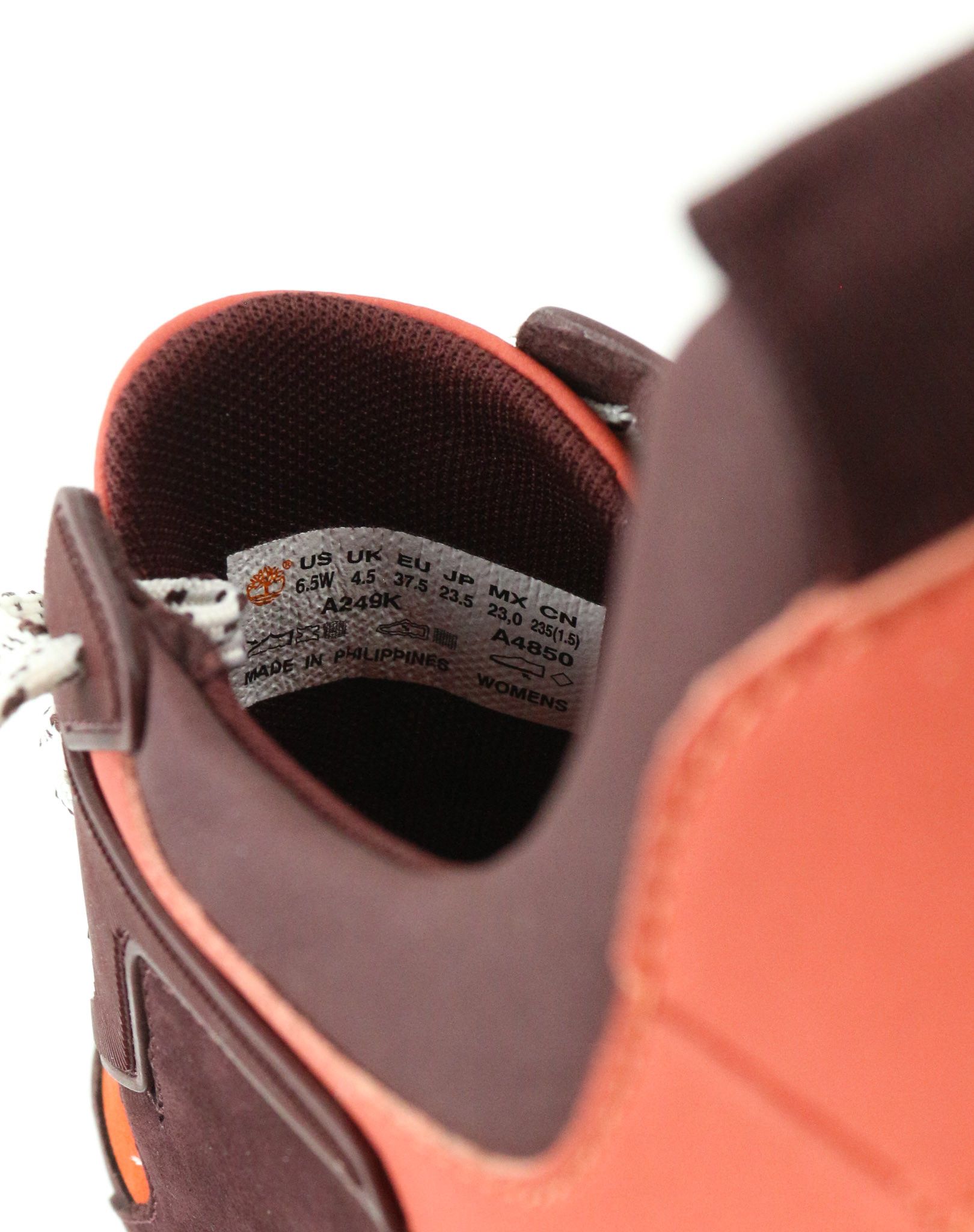 Timberland A249K UK4.5 Leather Burgundy 79577 Size US 6.5 / IT 36.5 - 12 Thumbnail