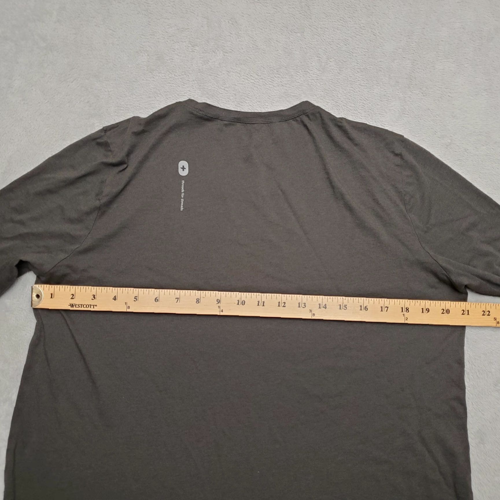 Vintage Figs Shirt Womens XL Green Super Soft Pima Cotton Modal Blend Stretch Tee Size XL / US 12-14 / IT 48-50 - 5 Thumbnail