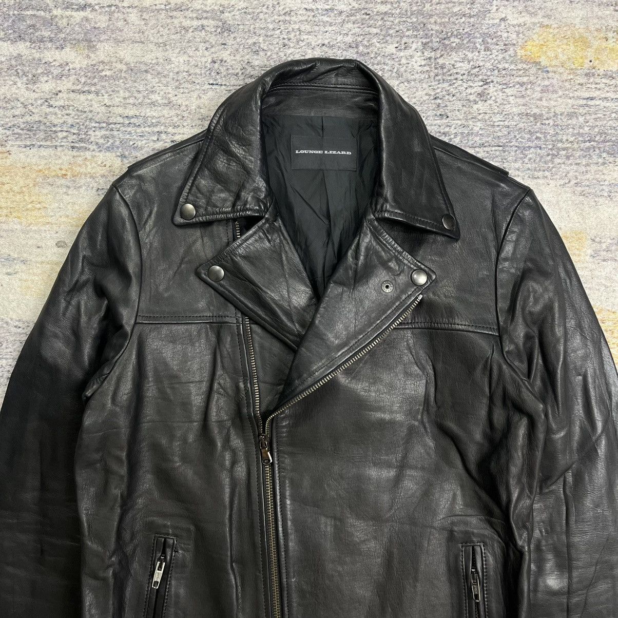 Isamu Katayama Backlash Lounge Lizard double riders leather jacket Size US M / EU 48-50 / 2 - 3 Thumbnail