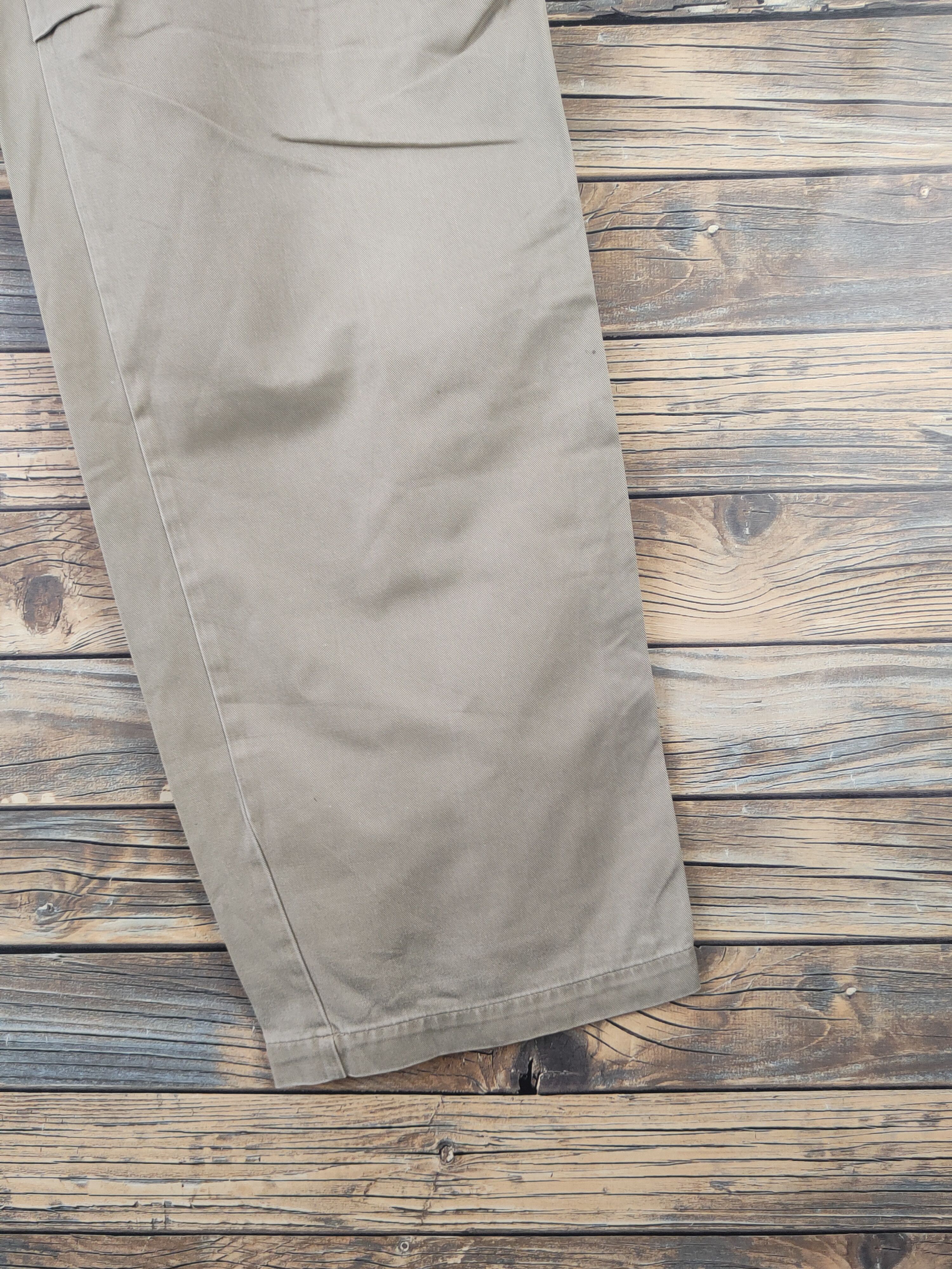Other DL Japanese Brand Beige Multipocket Cargo Pants #1864 Size US 28 / EU 44 - 6 Thumbnail