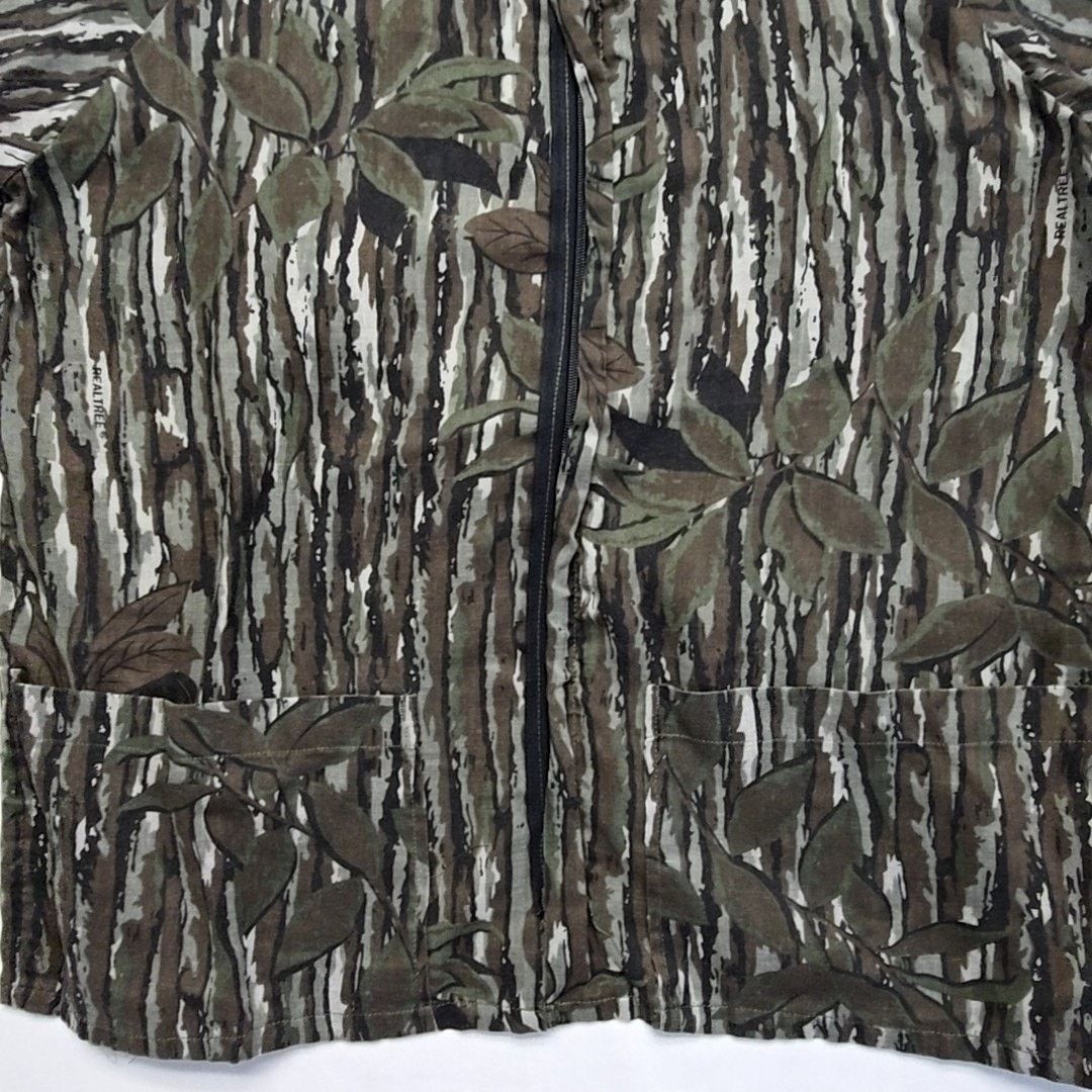 Realtree Vintage Realtree Camo Zip Jacket Green Hunting 2XL Size US XXL / EU 58 / 5 - 2 Thumbnail