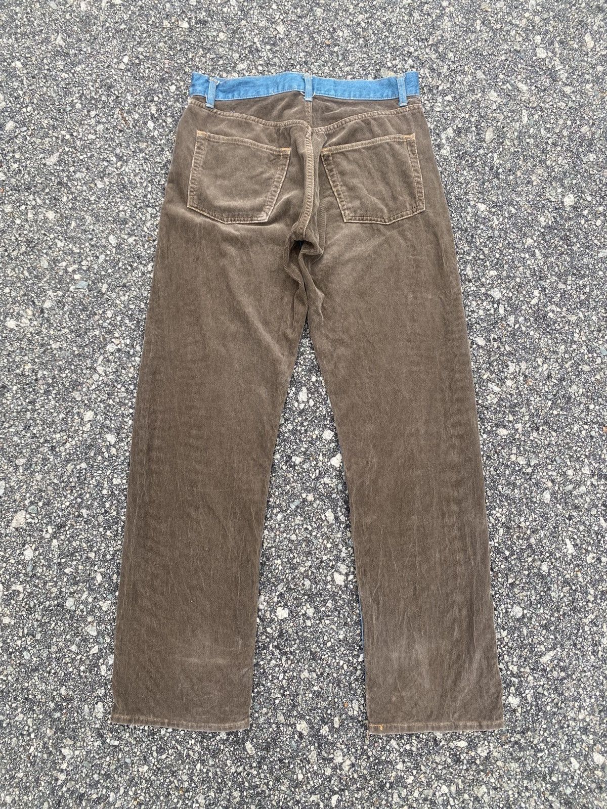 Japanese Brand Corduroy/Jeans Hybrid Pant Kapital Style Size US 32 / EU 48 - 3 Thumbnail
