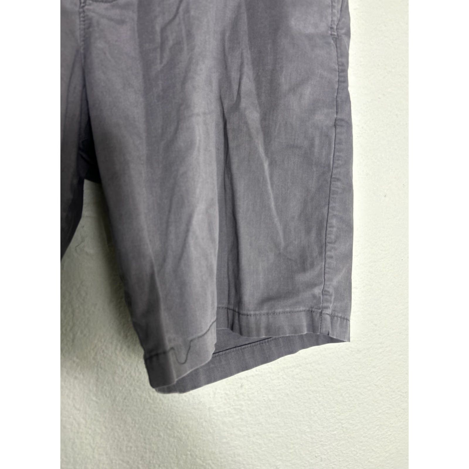 RVCA RVCA Men’s 38 Gray Cotton Blend Shorts Drawstring Chino Mens Size US 38 / EU 54 - 5 Thumbnail