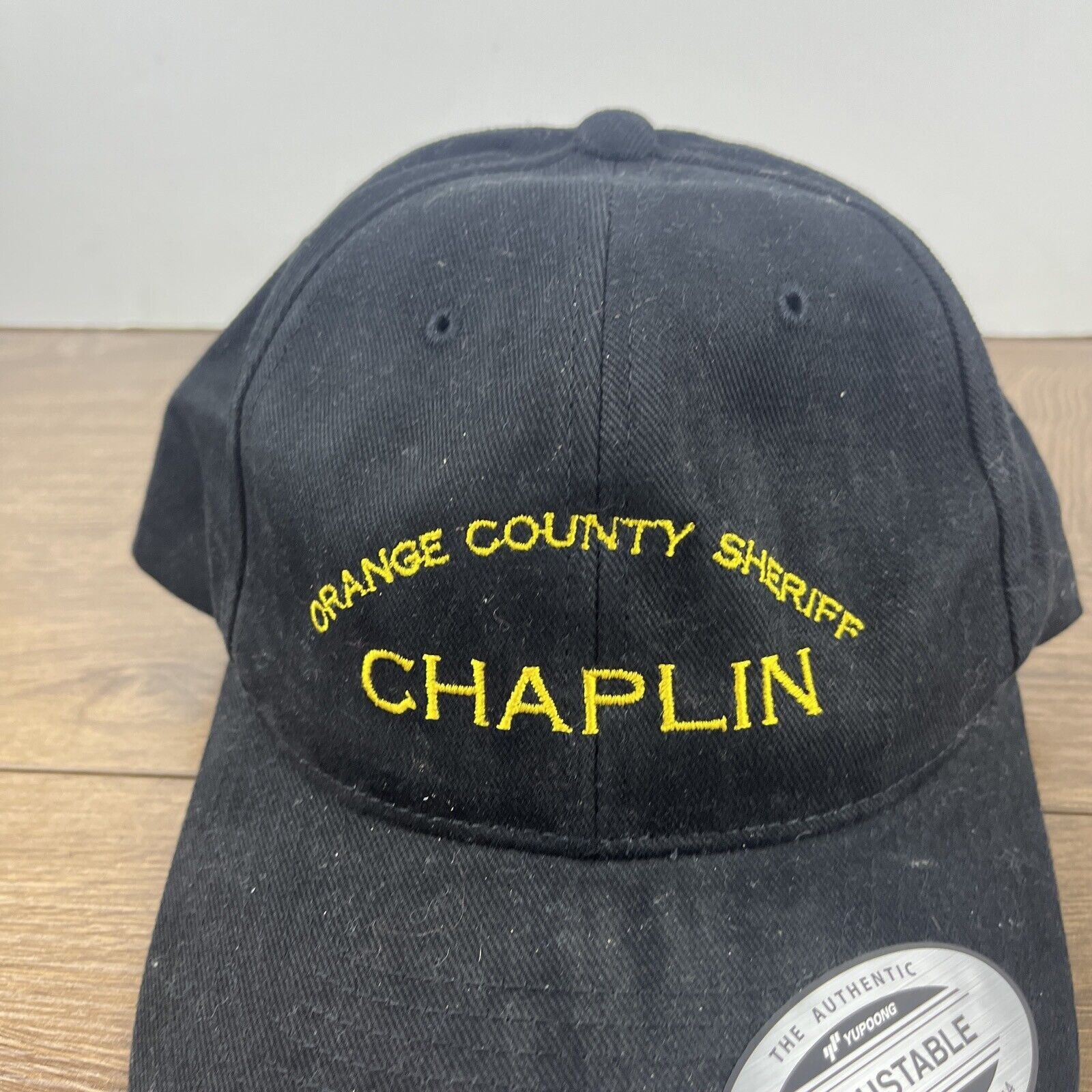 Other Orange County Sheriff Chaplin Hat Black Hat Adjustable Adult Size ONE SIZE - 6 Thumbnail
