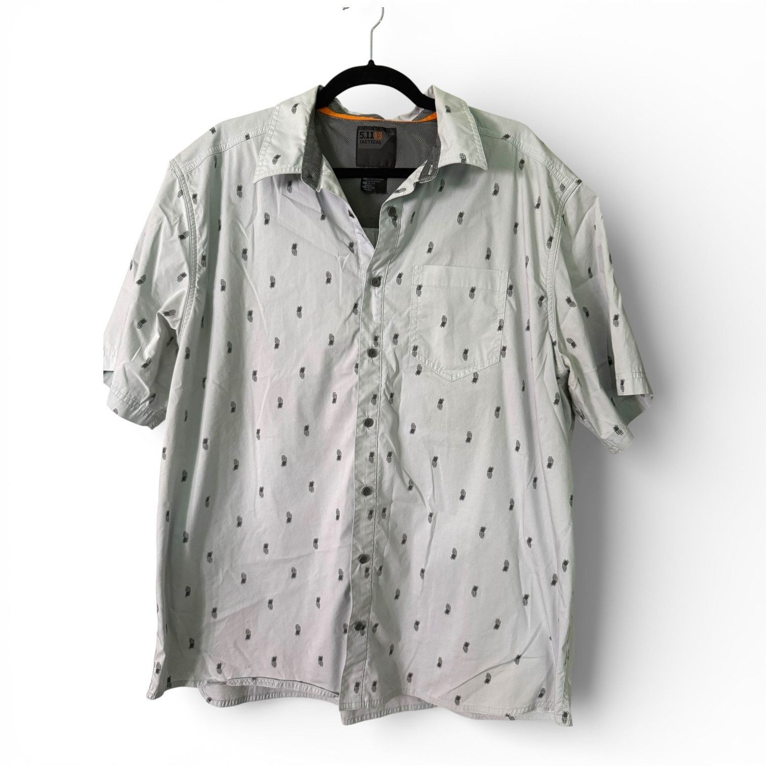 5.11 5.11 Tactical Pineapple Grenade Snap Button Shirt Mens XL Size US XL / EU 56 / 4 - 2 Thumbnail