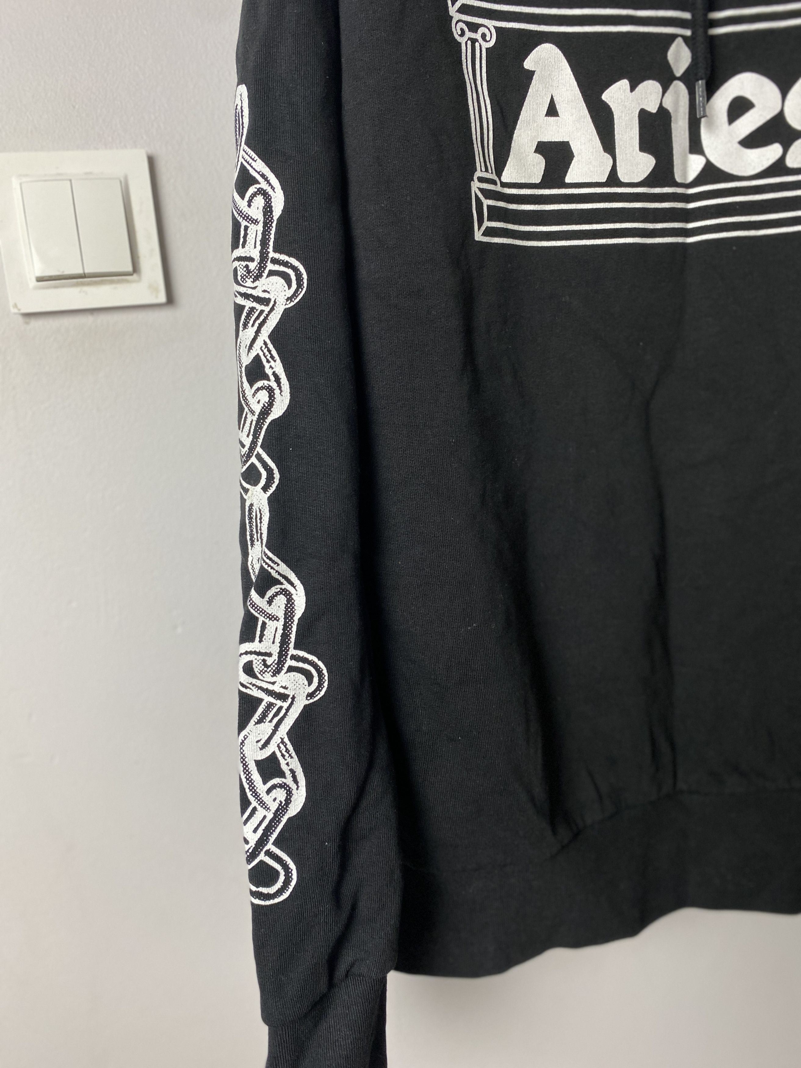 Aries Aries Column big logo hoodie printed opium alternative Size US M / EU 48-50 / 2 - 3 Thumbnail