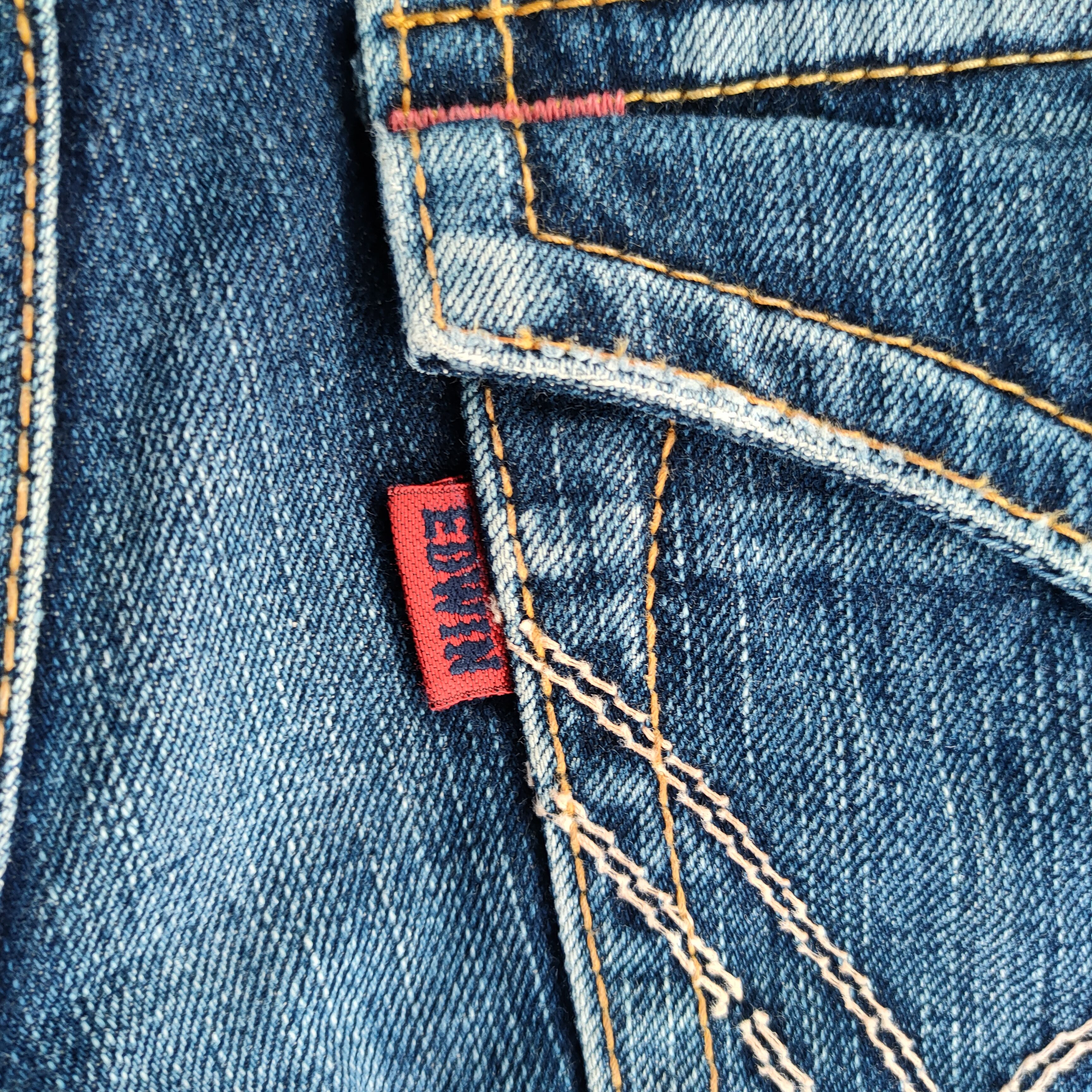 Edwin VINTAGE EDWIN BLUE TRIP FADED JEANS DENIM PANTS Size US 32 / EU 48 - 10 Thumbnail