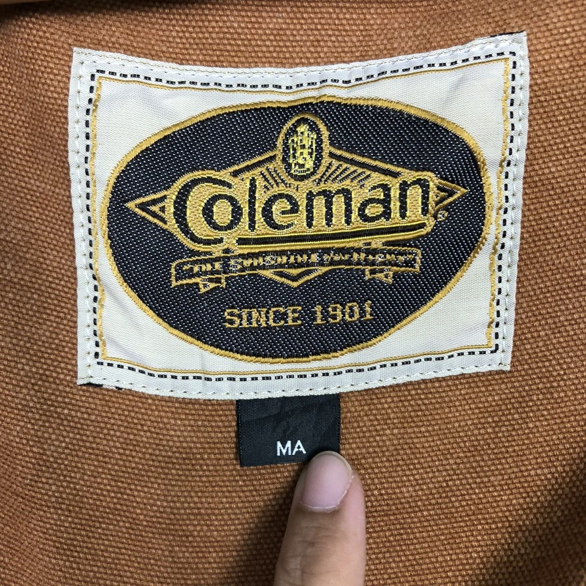 Japanese Brand 🔥VINTAGE CHORE WORK DETROIT JACKET COLEMAN ISSEY MIYAKE Size US M / EU 48-50 / 2 - 21 Thumbnail