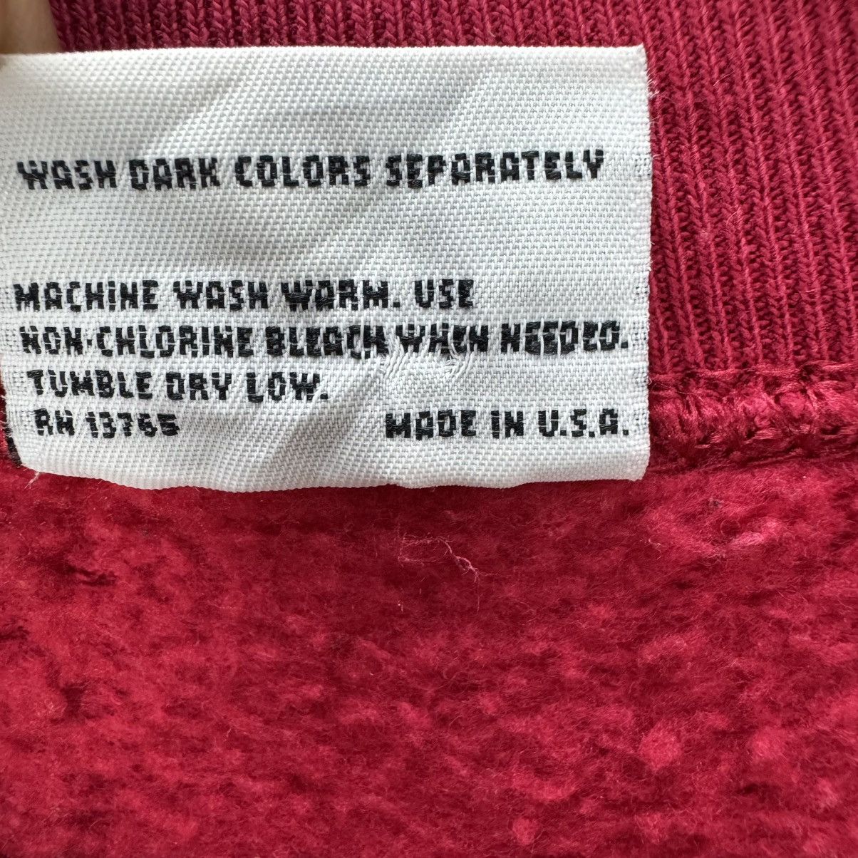 Vintage 🌟90s WISCONSIN BADGERS ROSE BOWL SWEATSHIRT Size US XXL / EU 58 / 5 - 9 Thumbnail