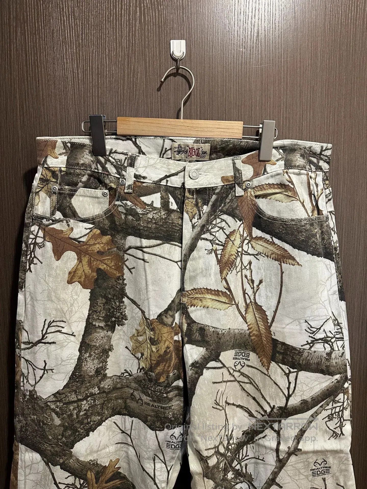 Stussy Stussy FW23 BIG OL' JEAN REALTREE EDGE. Size US 34 / EU 50 - 2 Thumbnail