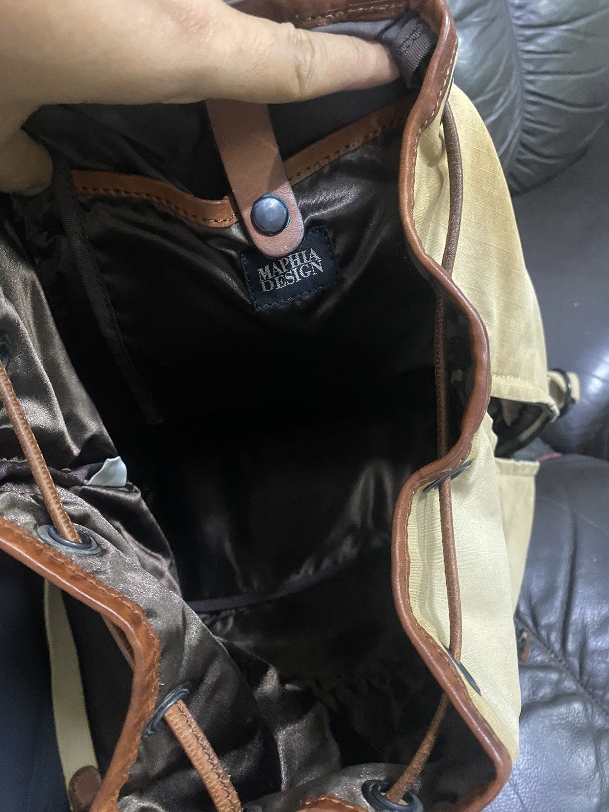 Designer × Japanese Brand Authentic Mephia Design Lady Backpack Size ONE SIZE - 19 Thumbnail