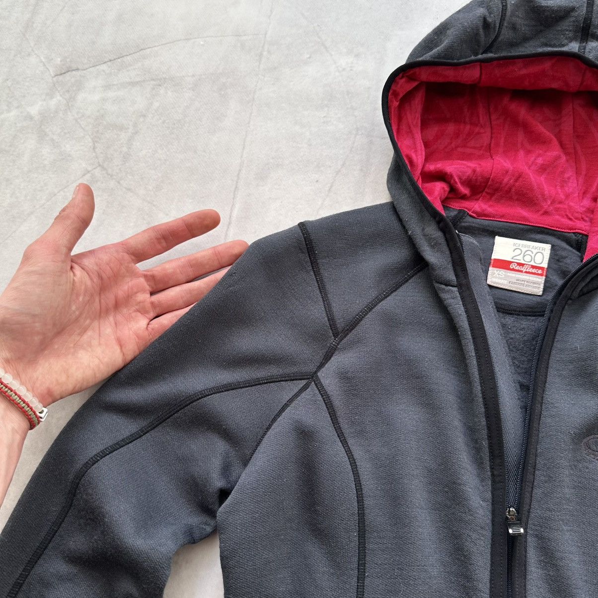 Icebreaker Icebreaker 260 Realfleece Merino Wool Zip Hoodie Jacket Size XS / US 0-2 / IT 36-38 - 8 Thumbnail
