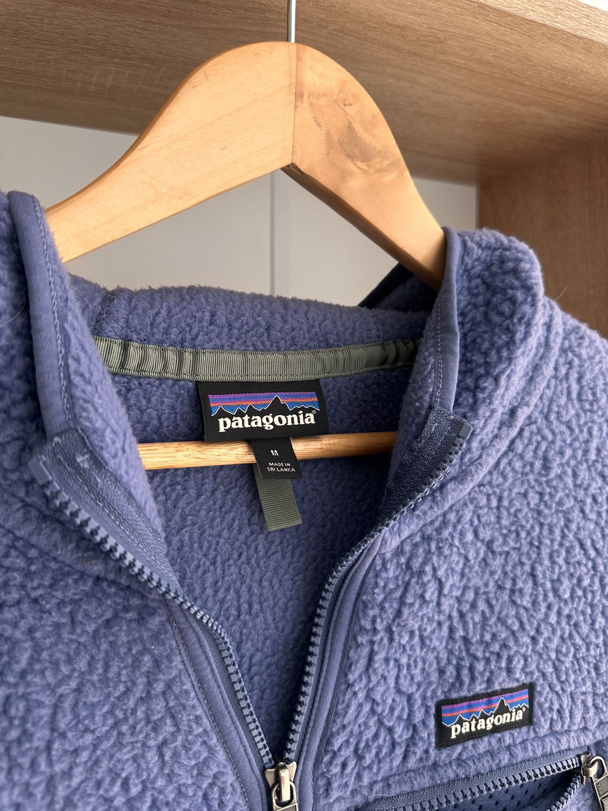 Patagonia × Vintage Vintage Patagonia Synchilla Blue Sherpa Jacket Size US S / EU 44-46 / 1 - 5 Thumbnail