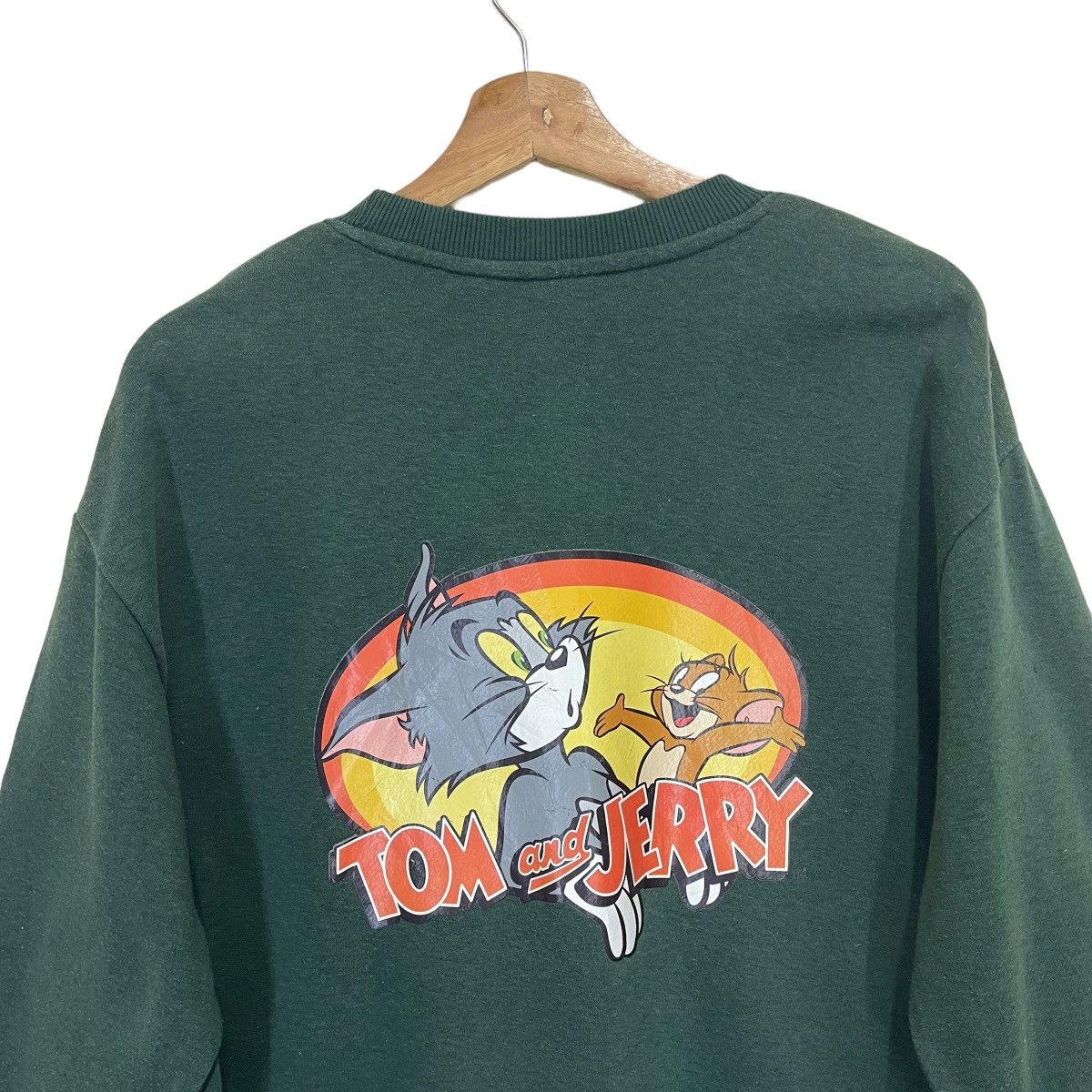 Cartoon Network Tom and Jerry Big Logo Printed Crewneck Sweatshirt Size M Size US M / EU 48-50 / 2 - 4 Thumbnail